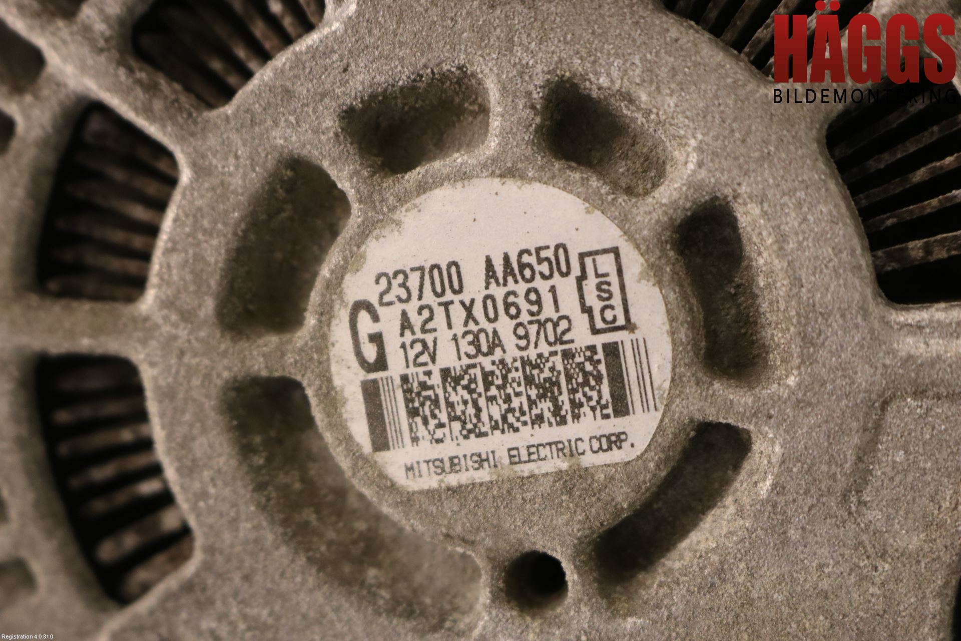 Subaru OUTBACK 10-15 Generator
