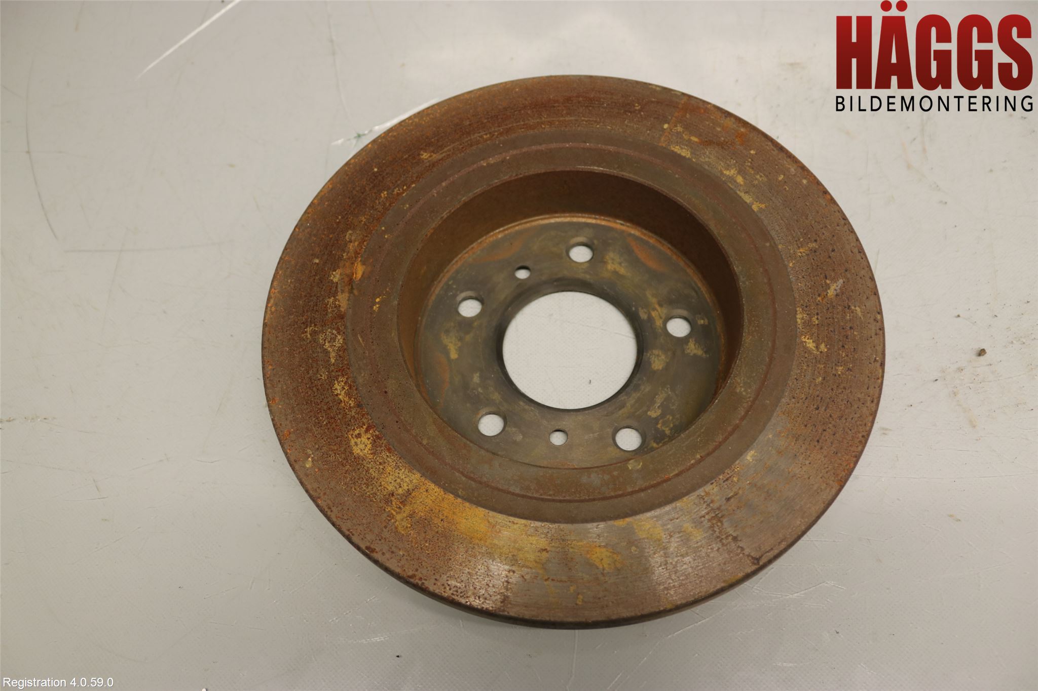 Nissan QASHQAI 17-21 Bromsskiva Bak
