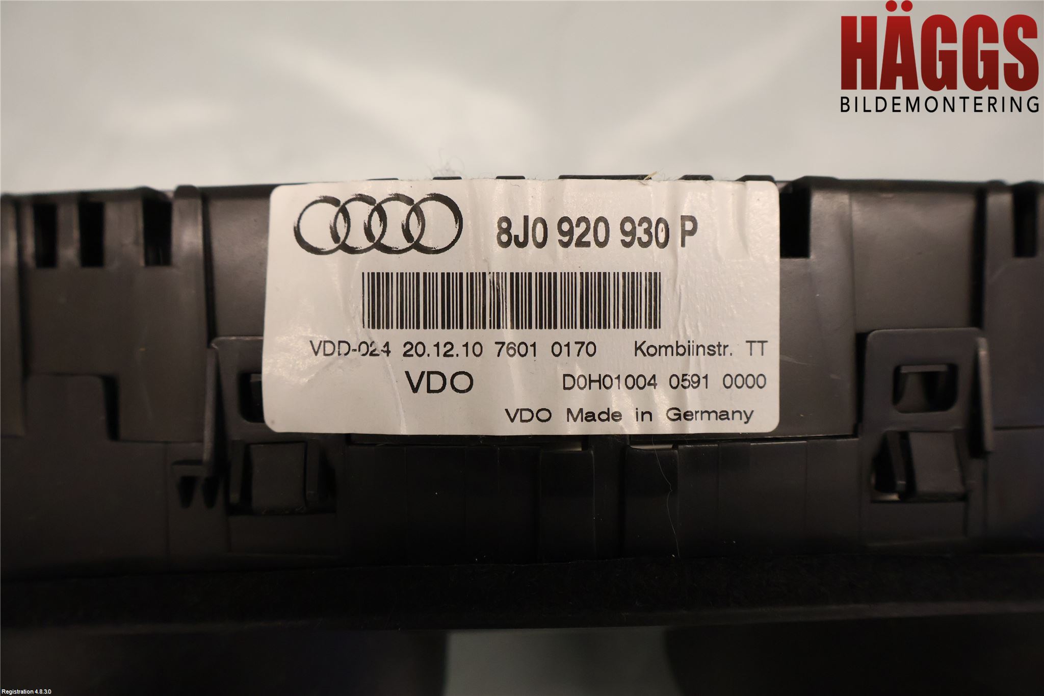 Audi TT/TTS 07-14 Instrument Komb