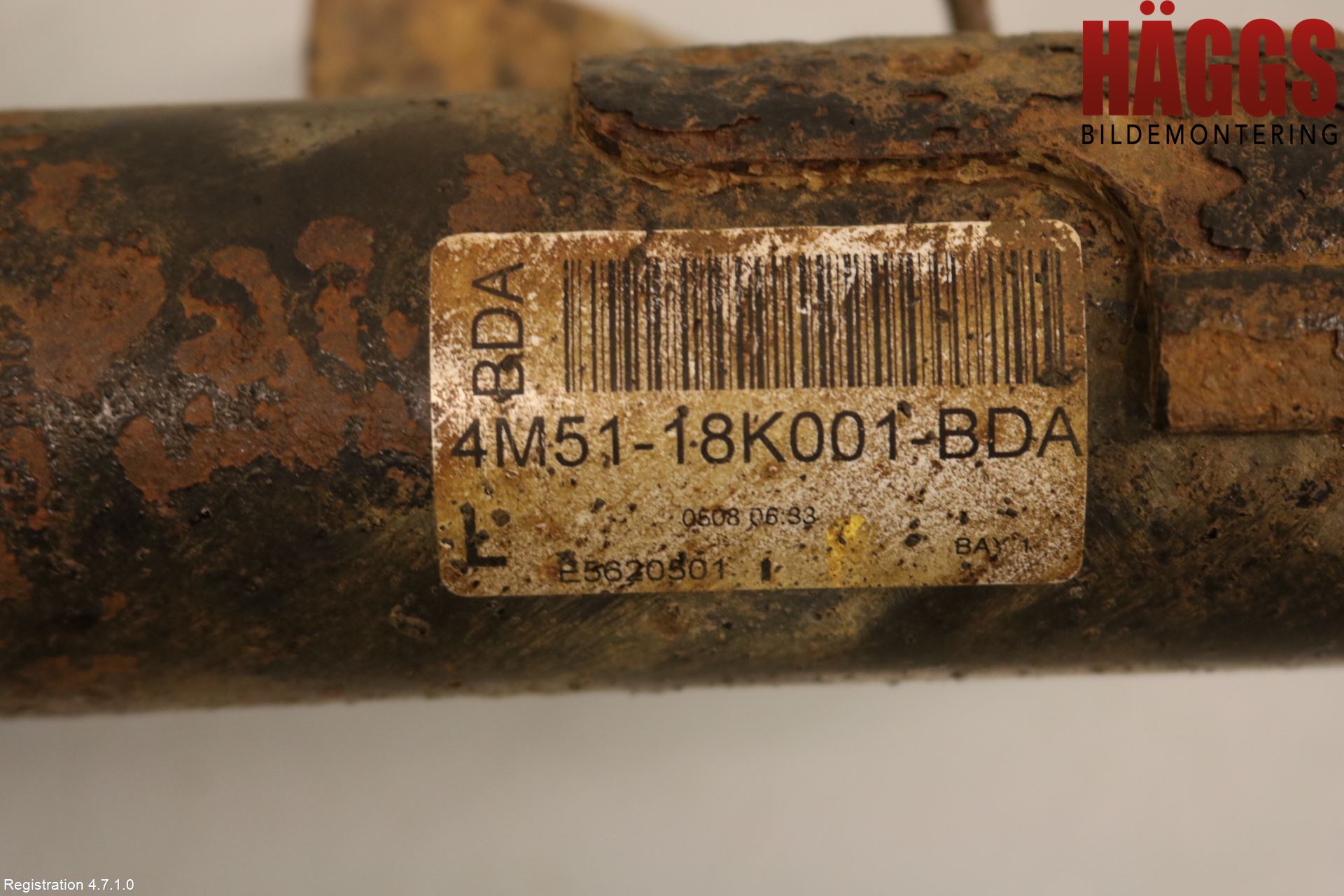 Ford FOCUS 08-11 Fjäderben Fram Vänster