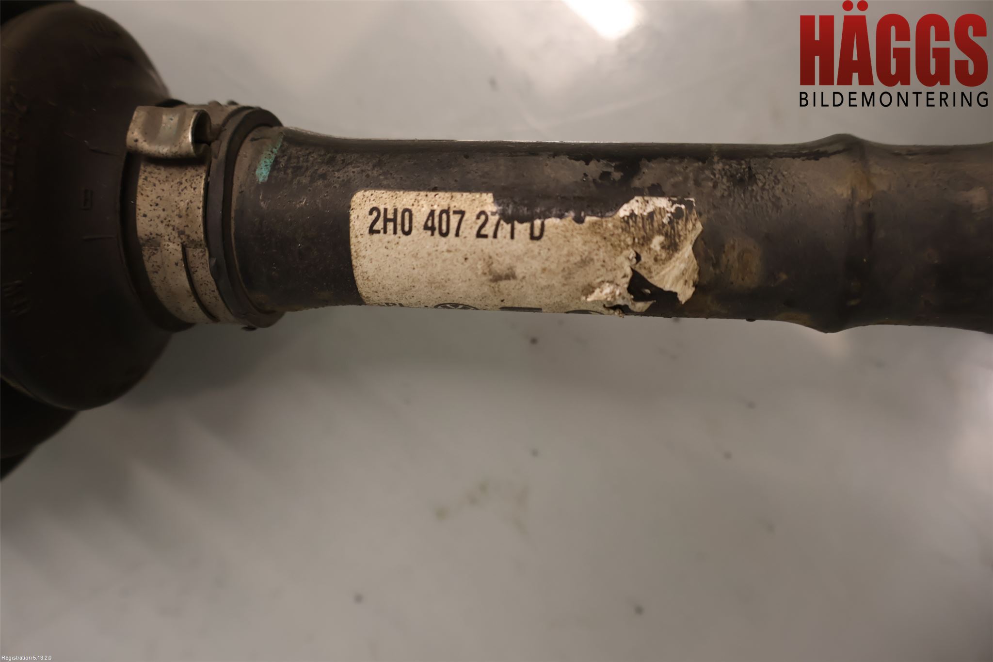 Volkswagen VW AMAROK 2H 10-22 Drivaxel Fram Vänster