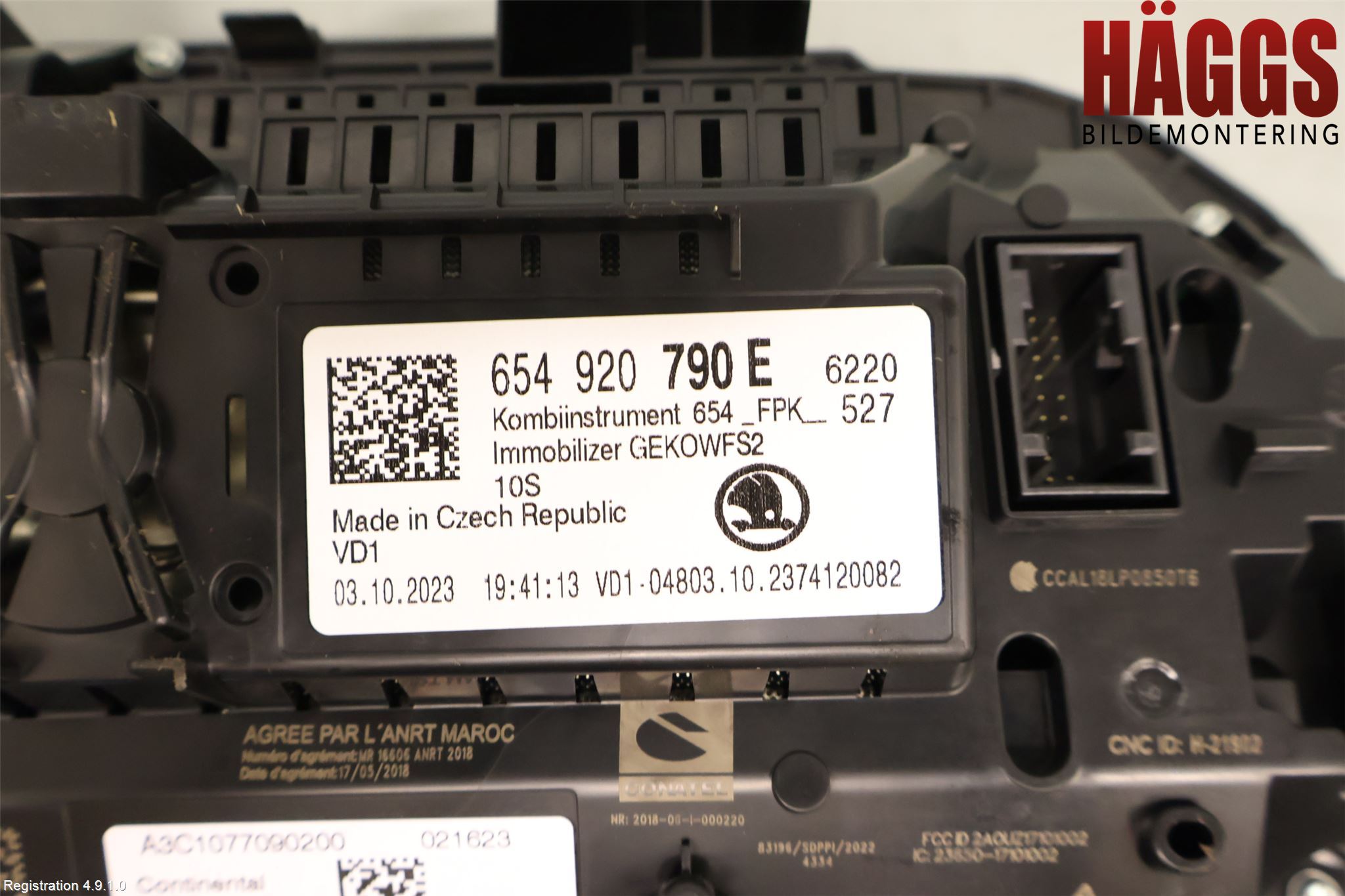 Skoda FABIA 22- Instrument Komb