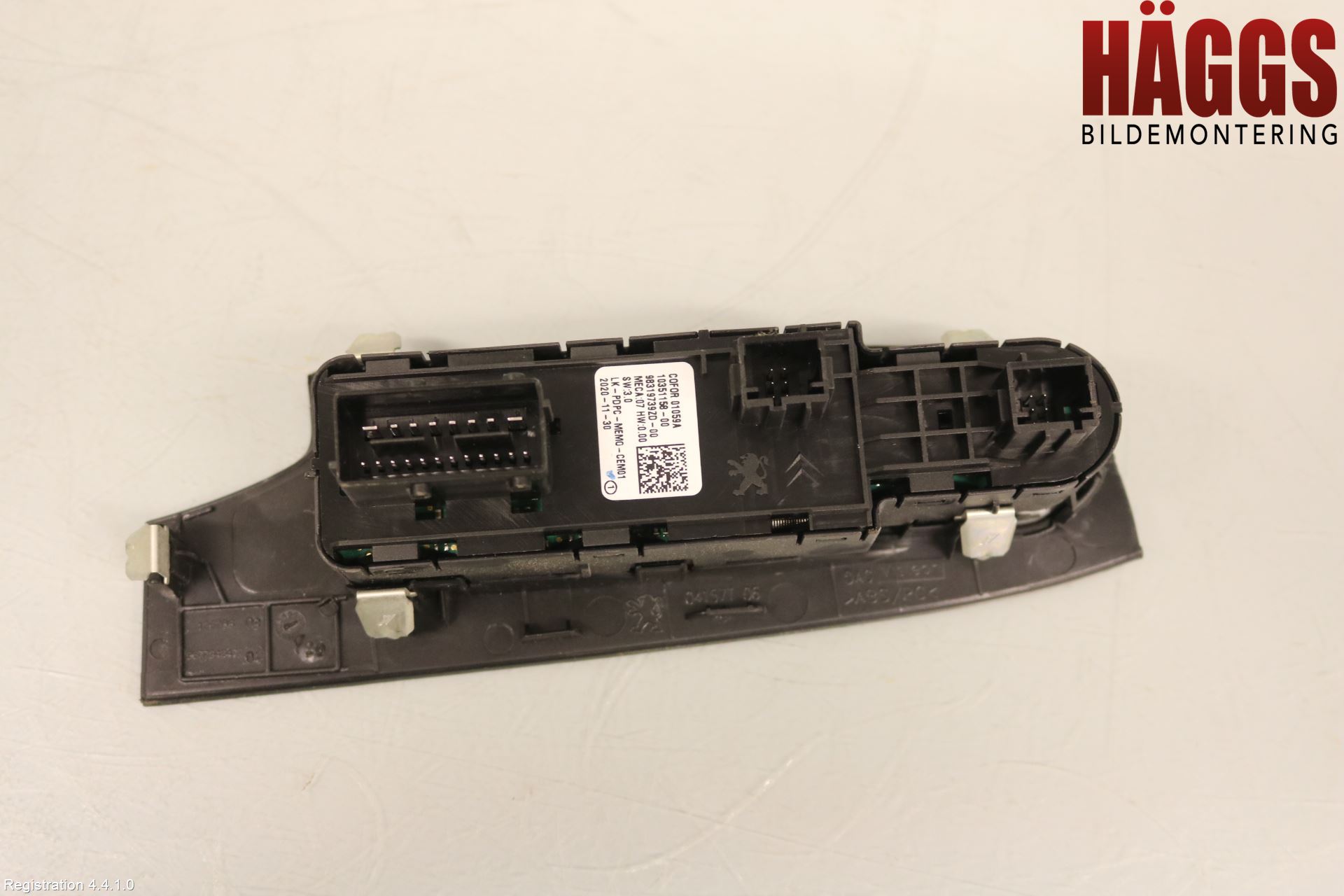 Citroen C4 SPACETOURER 19-22 Strömställare Elhiss