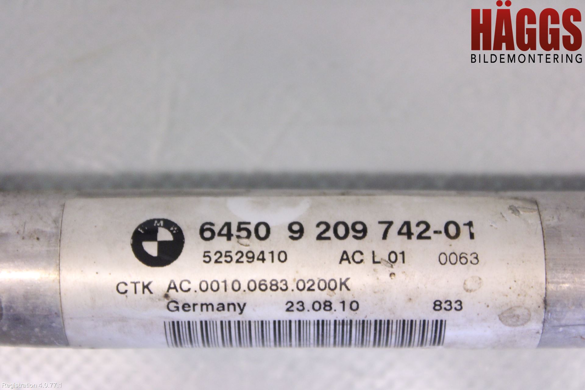 BMW X1 E84 10-15 Ac Slang-Rör