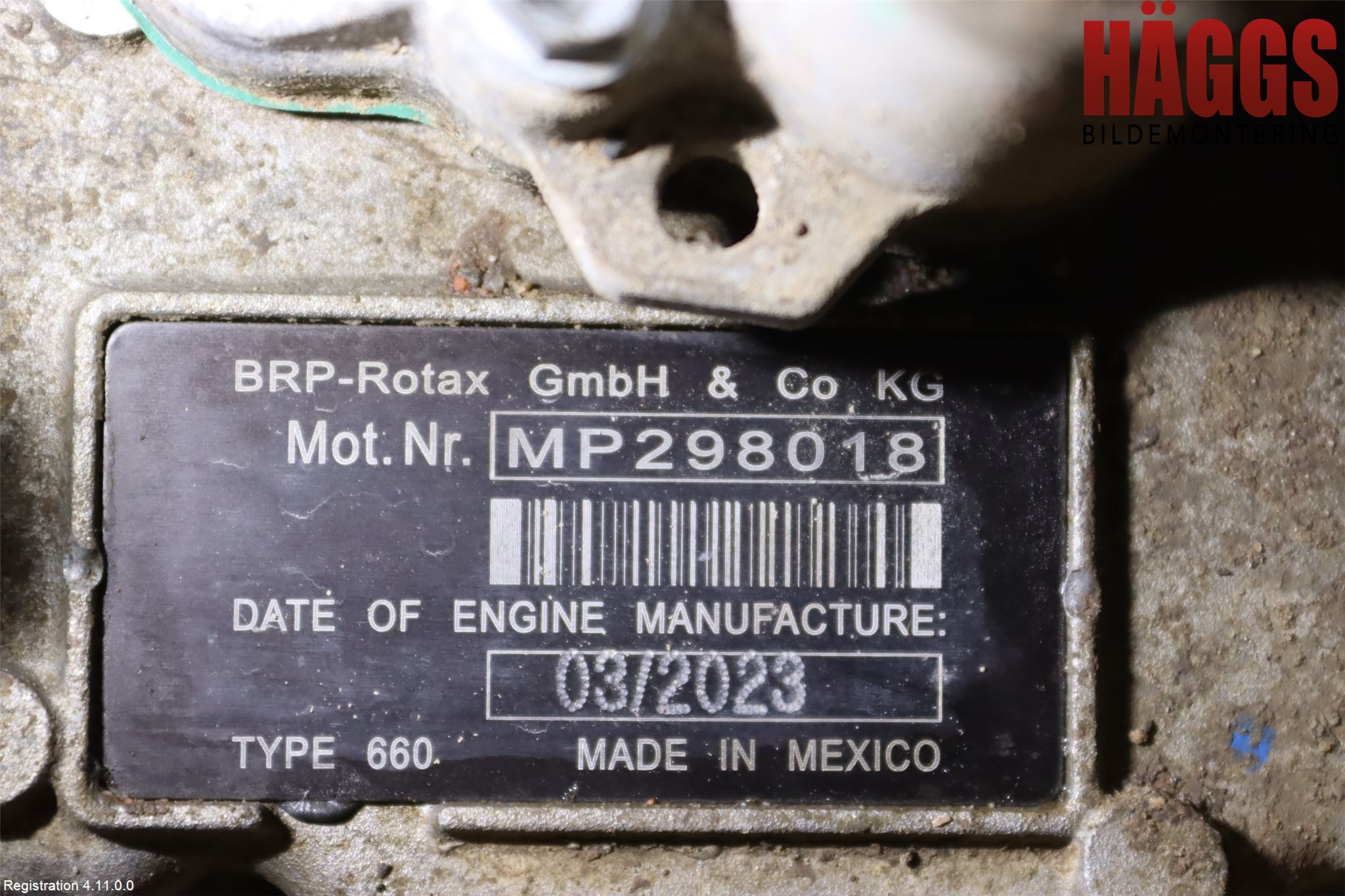 MC och moped ATV BRP/CAN AM Motor Bensin