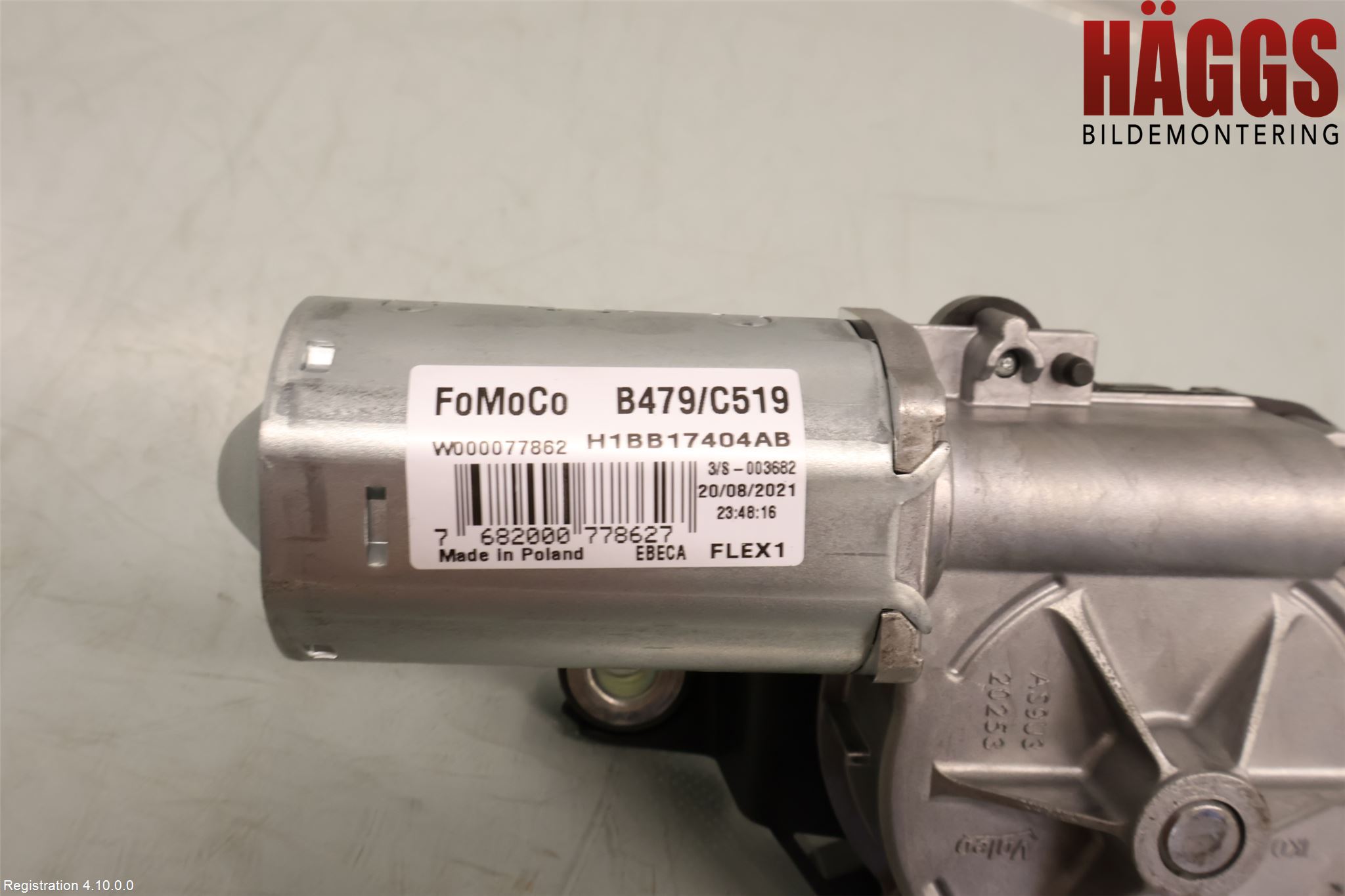 Ford FOCUS 19- Torkarmotor Baklucka