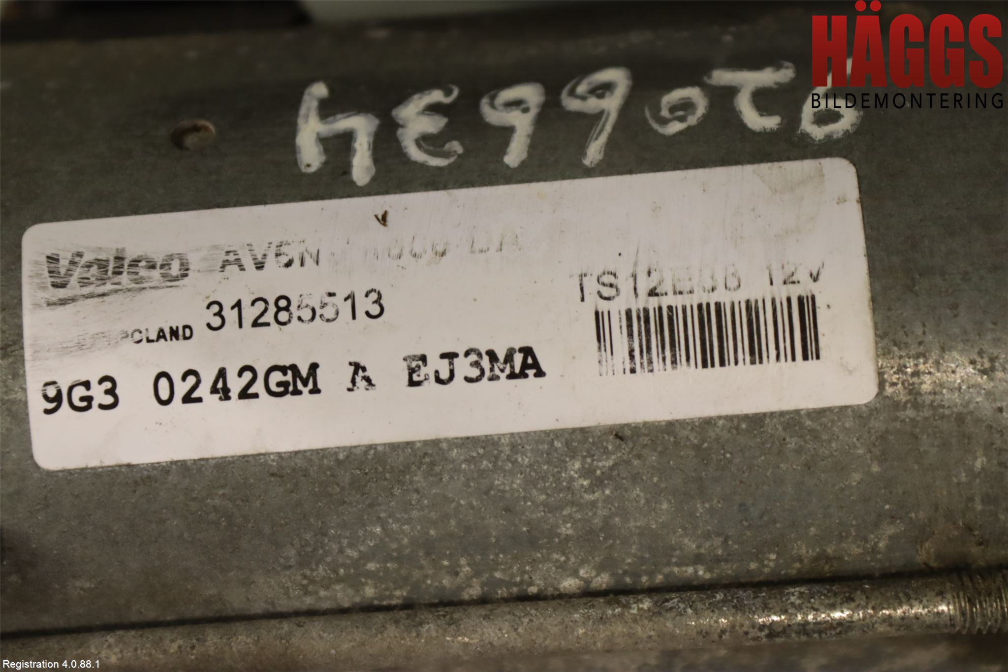 Volvo V40 12-19 Startmotor