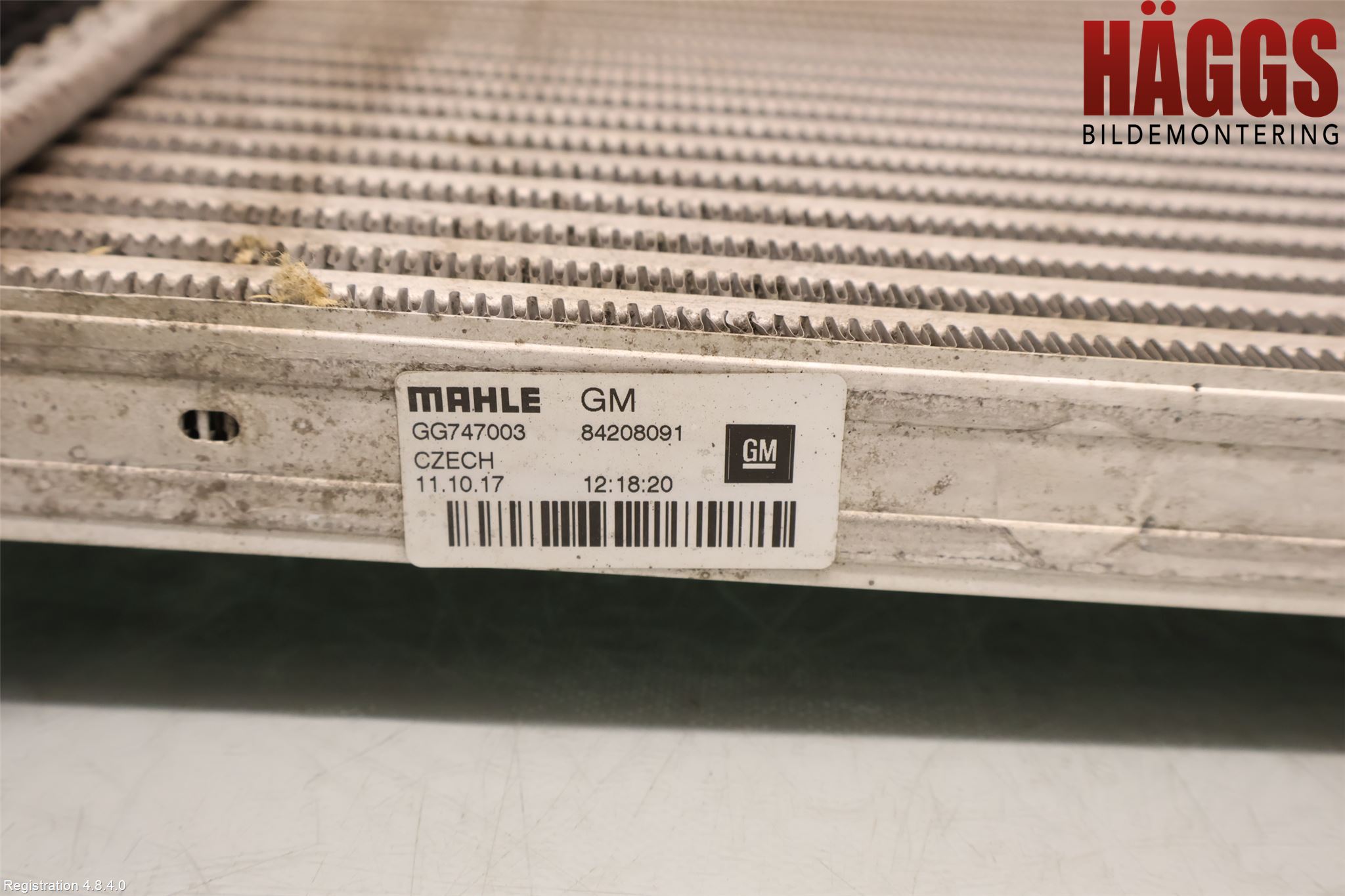 Opel INSIGNIA 17- Laddluft-Intercooler Kyl