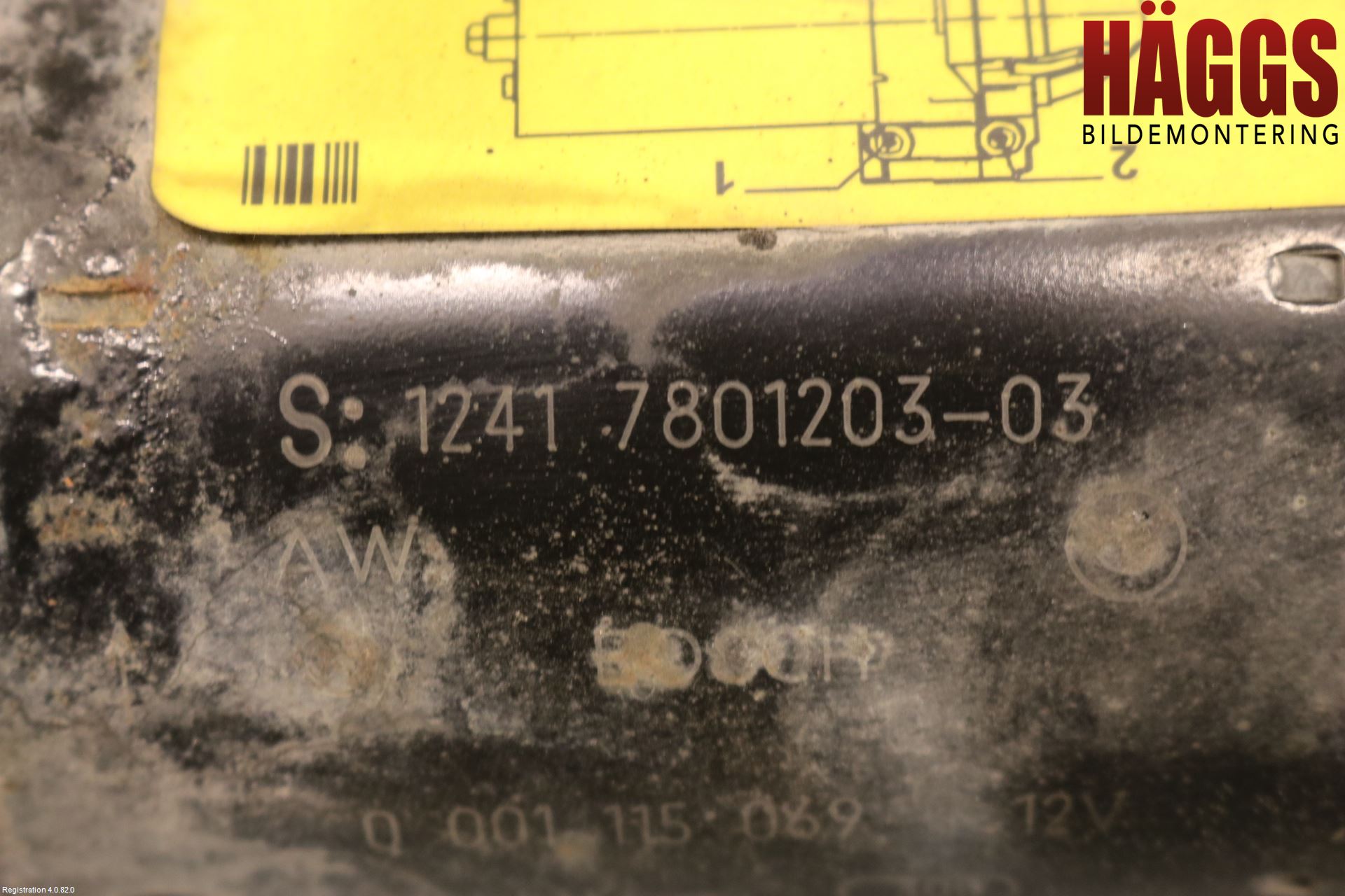BMW 3 E90/91 SED/TOU 05-12 Startmotor Diesel