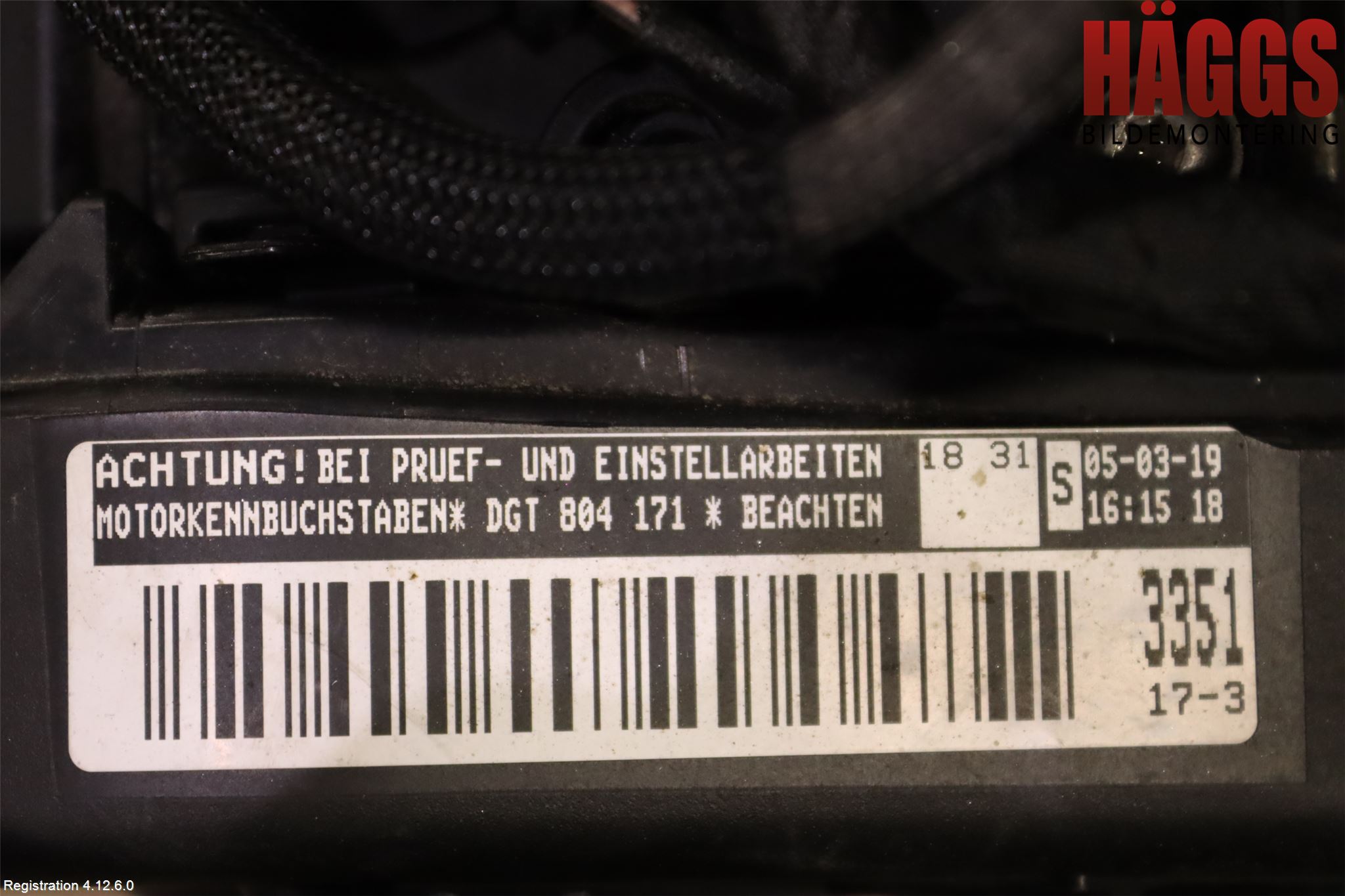 Volkswagen VW GOLF / E-GOLF VII 13-20 Motor Diesel