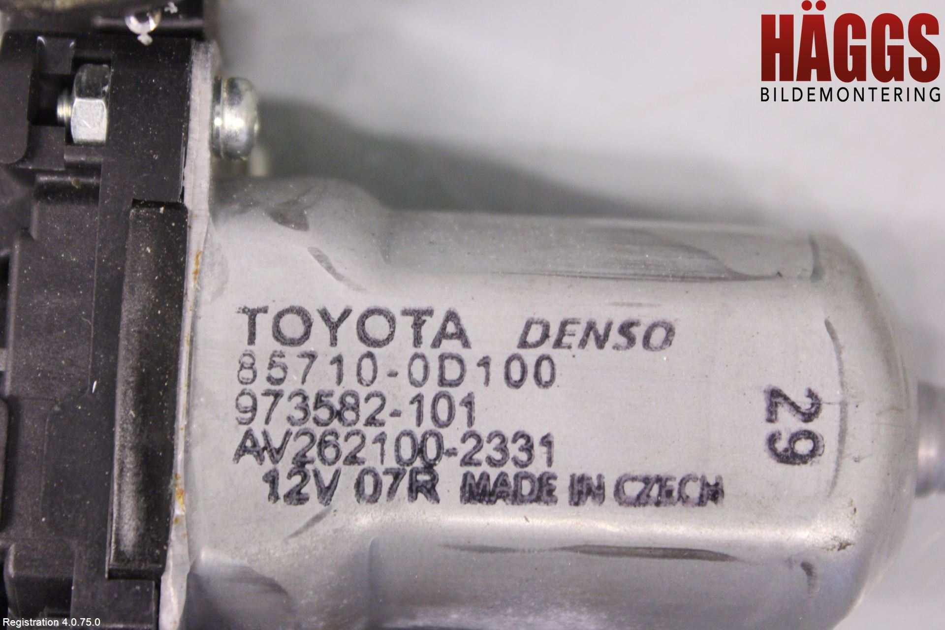 Toyota YARIS XP130 15-20 Fönsterhiss El Kompl