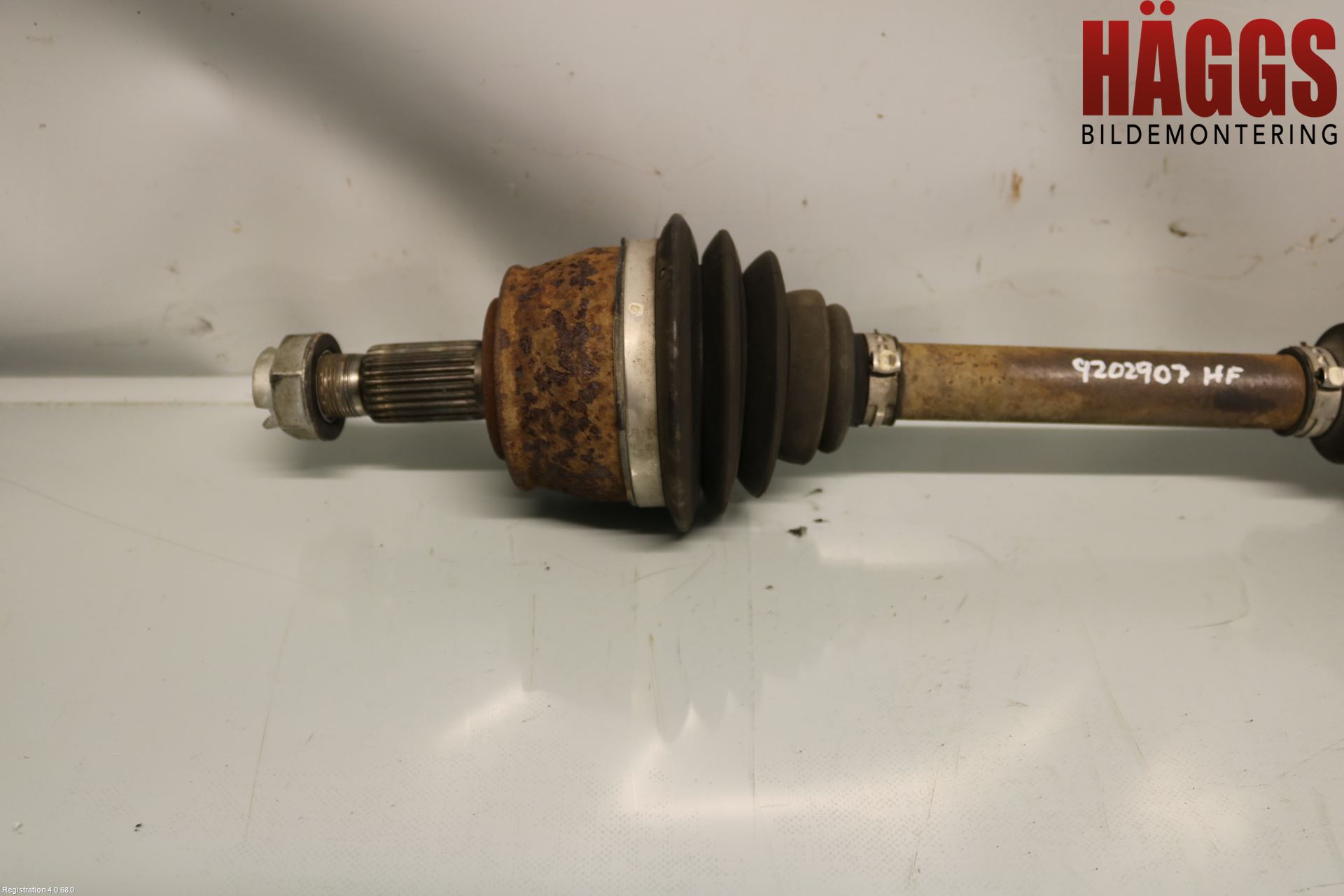 Fiat 500X 15- Drivaxel Fram Höger