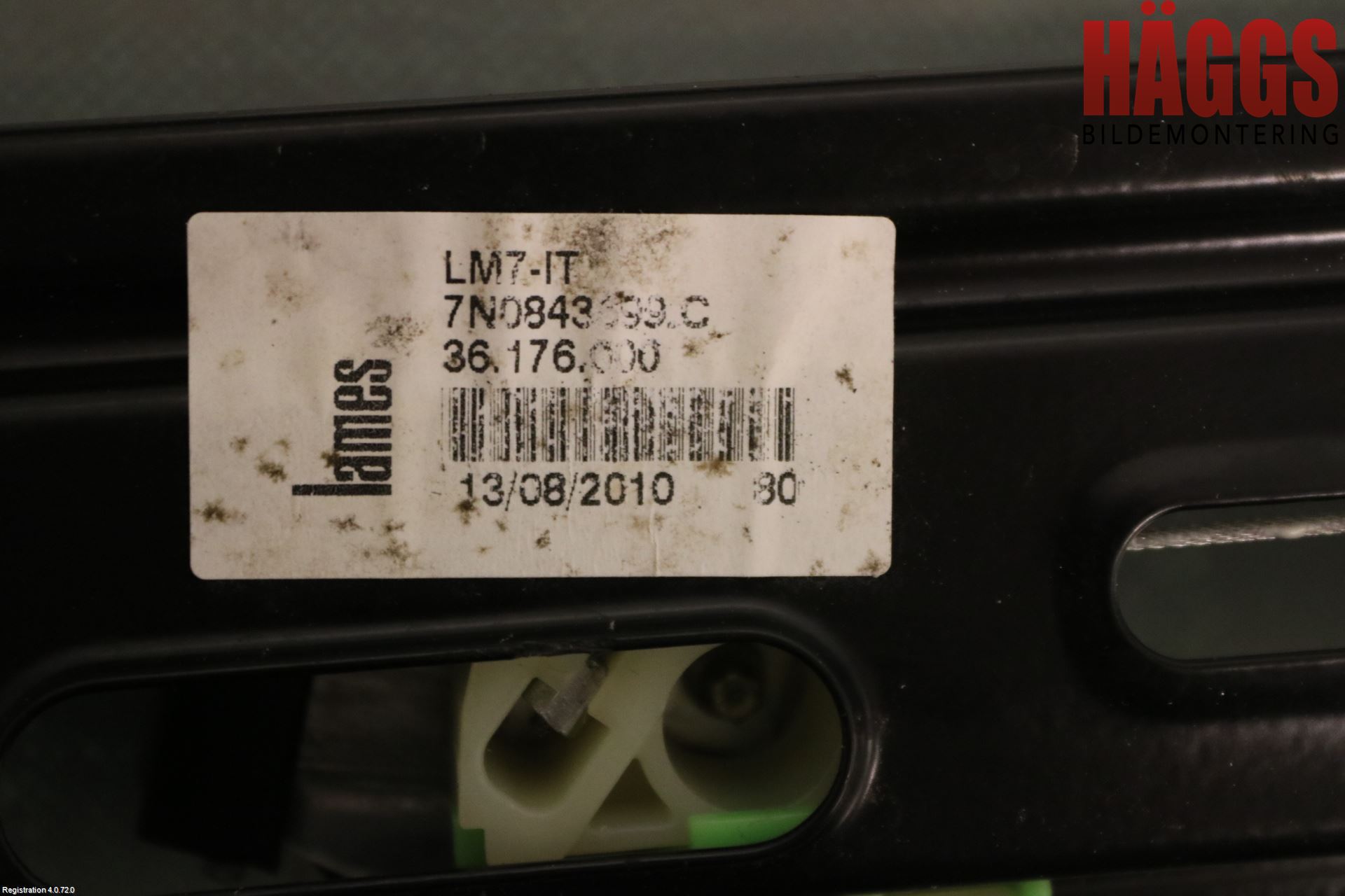 Volkswagen VW SHARAN 11- Fönsterhissmekanism
