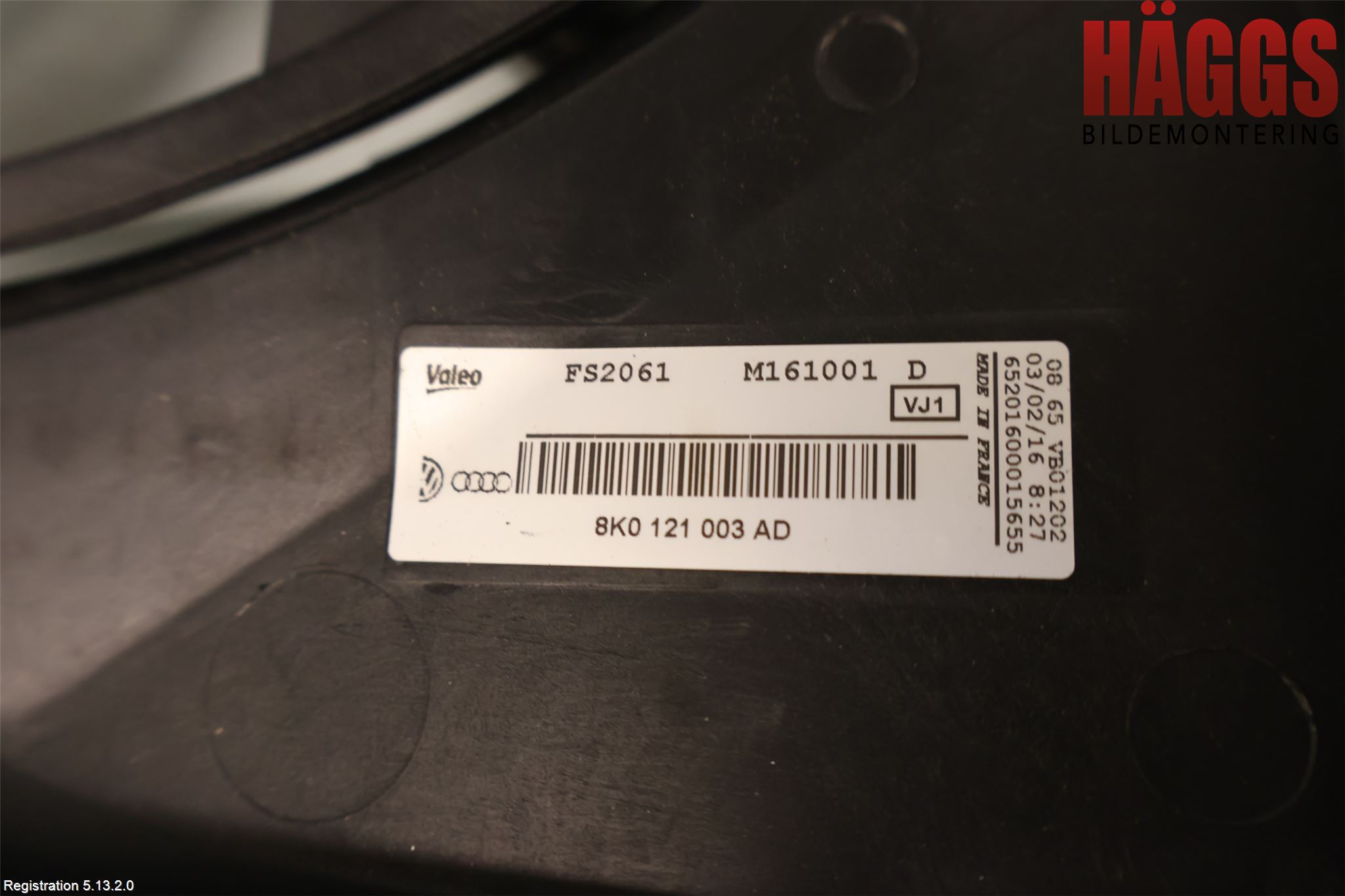 Audi A6/S6 4G 11-18 Kylfläkt El