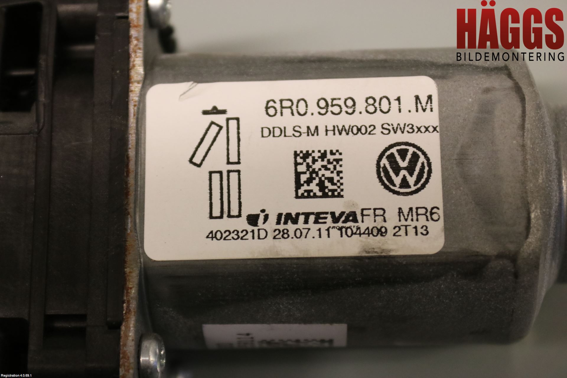 Volkswagen VW AMAROK 2H 10-22 Fönsterhissmotor