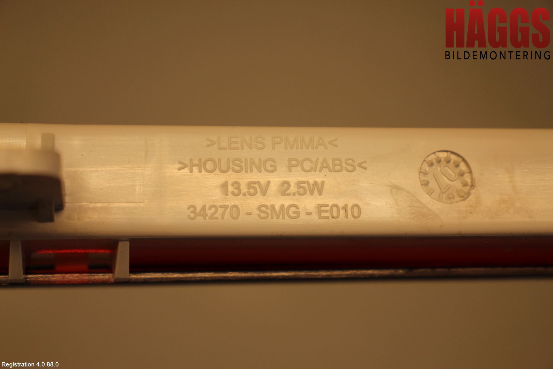 Honda CIVIC 06-11 Bromsljus Bakruta