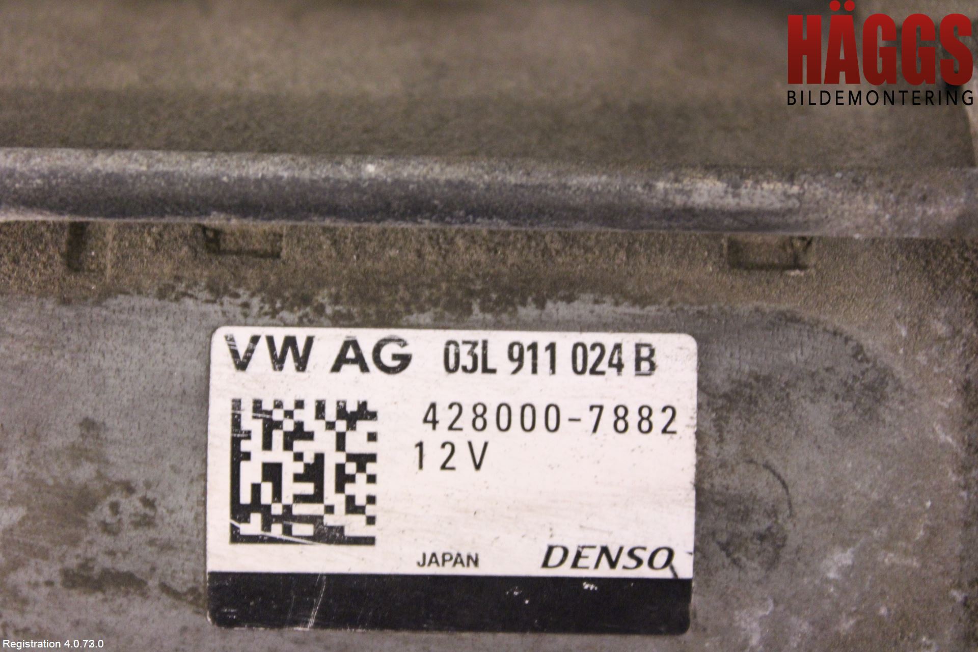 Audi A4 12-15 Startmotor Diesel