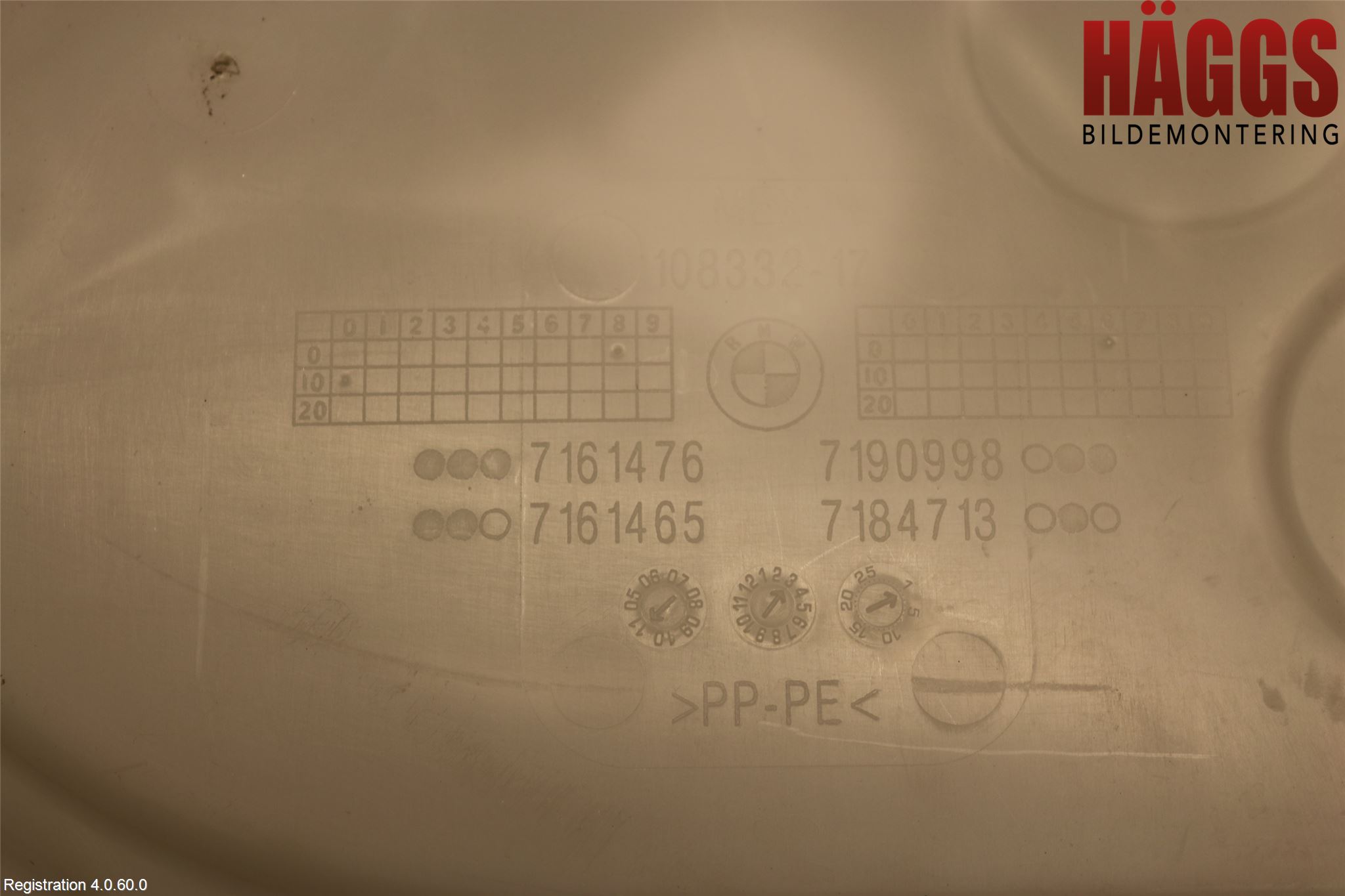 BMW X5 E70 07-13 Spolartank Vindruta-Strål