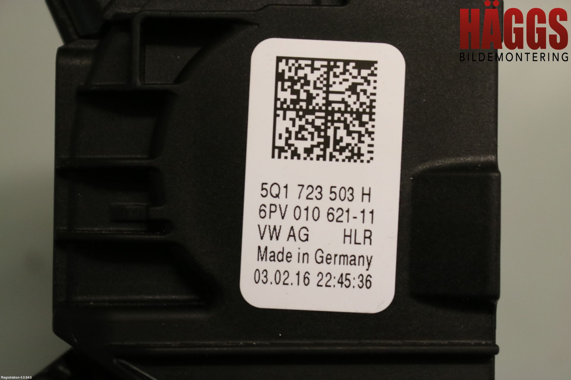 Volkswagen VW GOLF / E-GOLF VII 13-20 Gaspedal