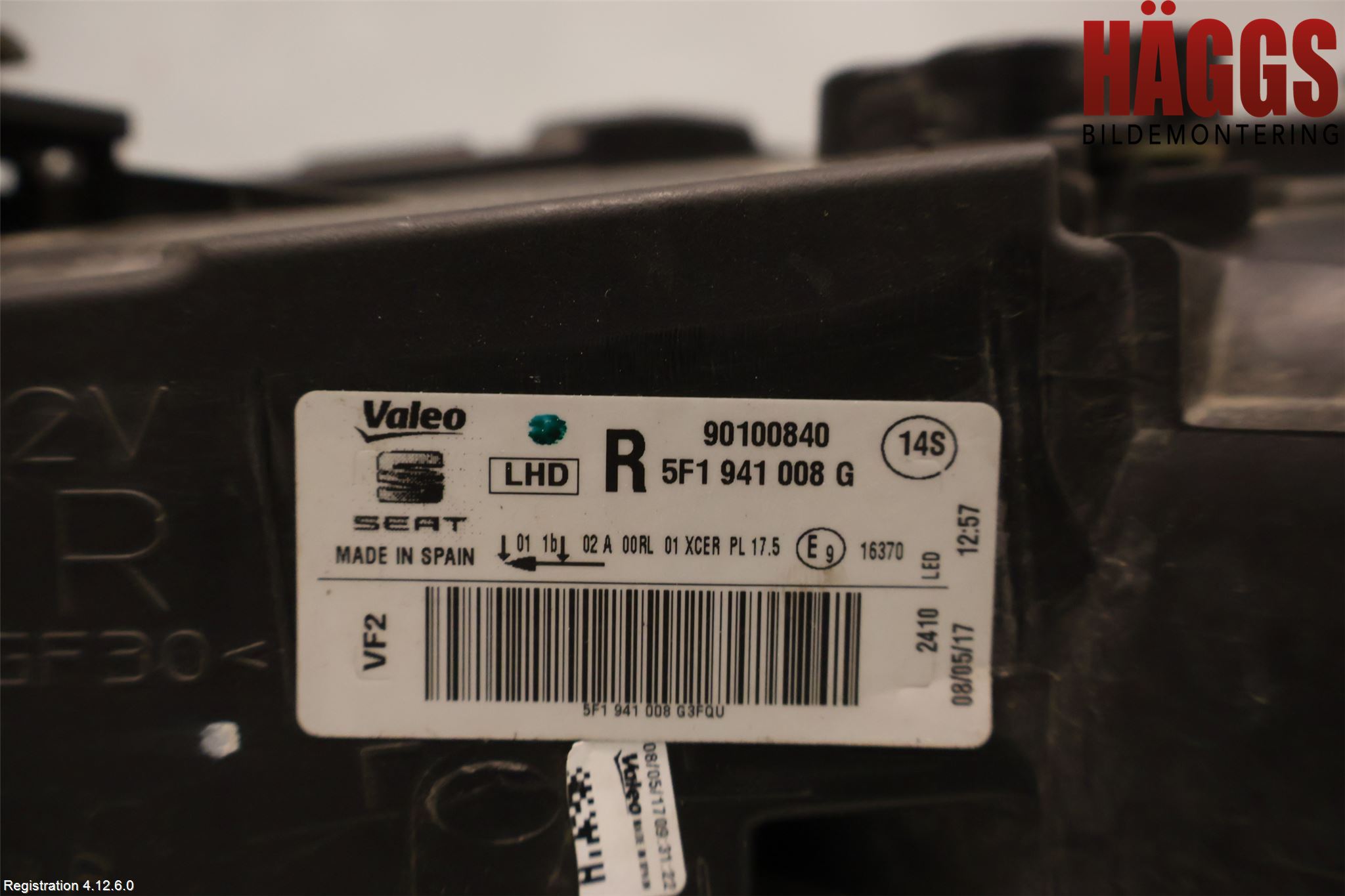 Seat LEON 13-20 Strålkastare Höger