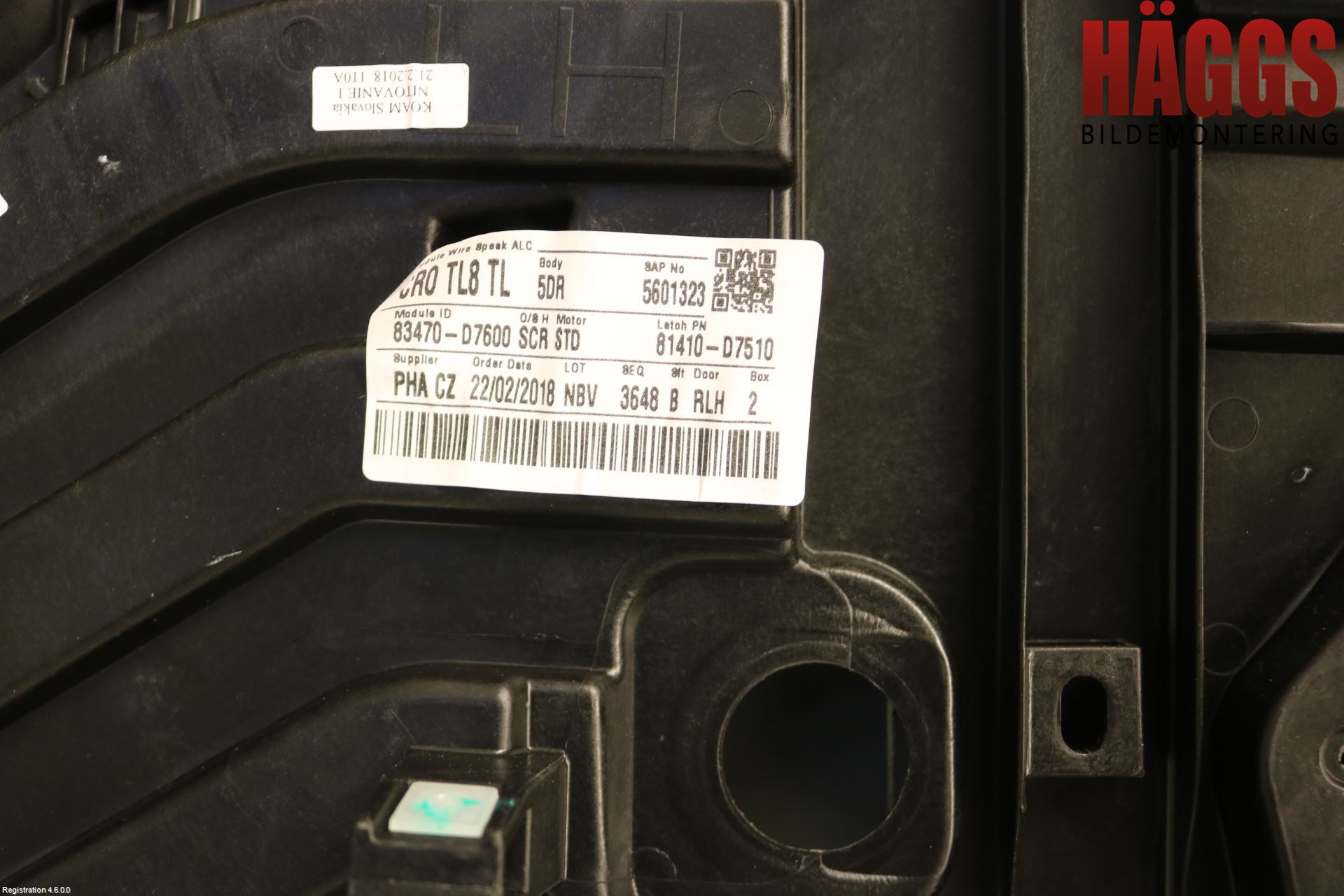 Hyundai TUCSON 05- Fönsterhissmekanism