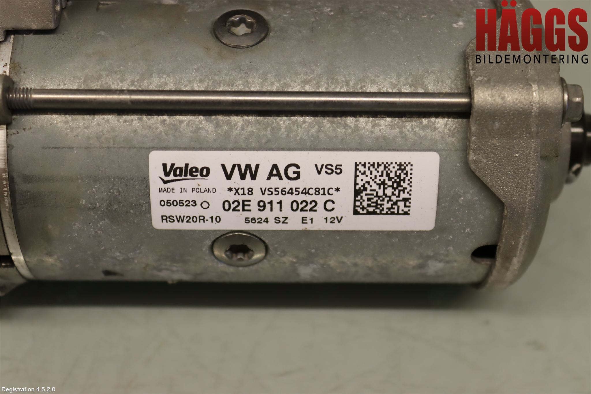 Volkswagen VW T-ROC 18- Startmotor Diesel