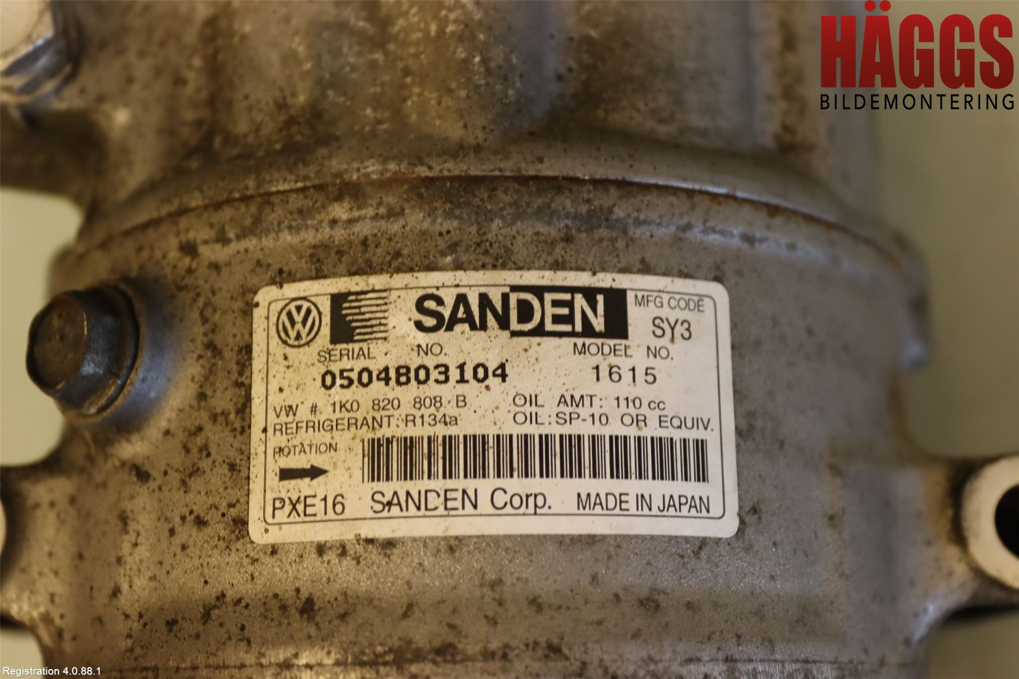 Skoda SUPERB 09-15 Ac Kompressor