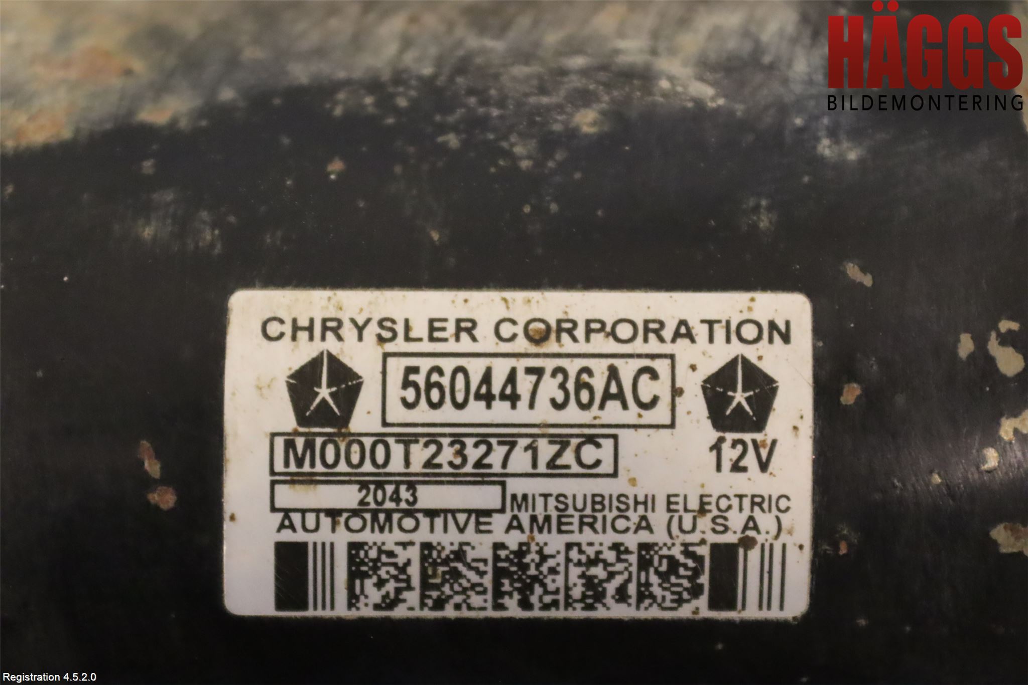 Dodge PICK UP RAM 81- Startmotor