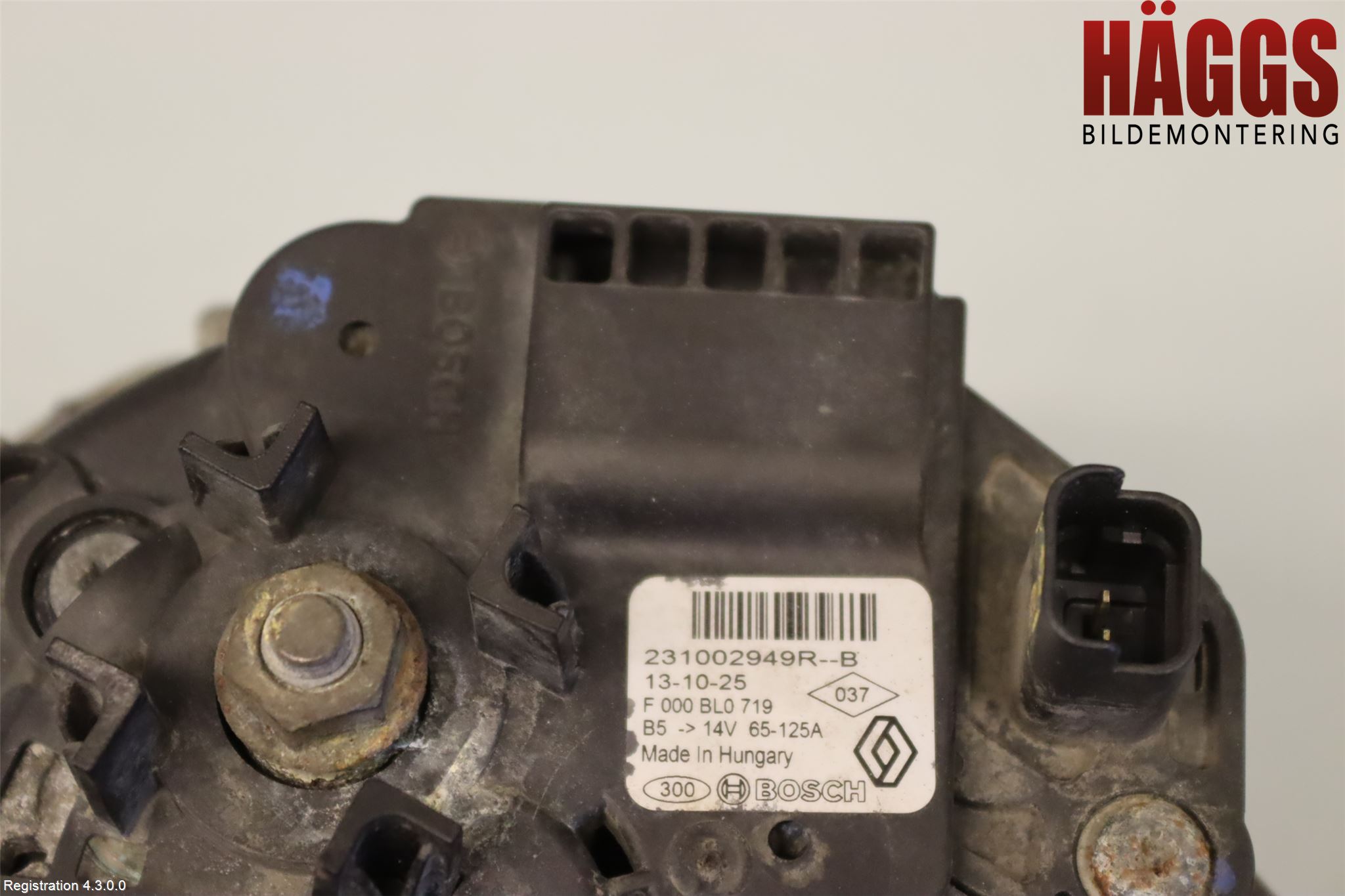 Dacia DOKKER 13- Generator