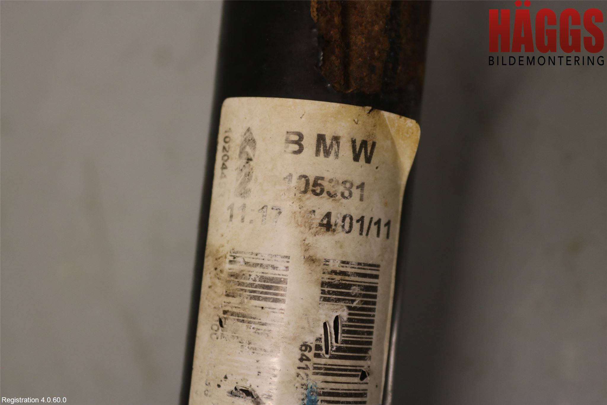 BMW X5 E70 07-13 Drivaxel Bak Höger