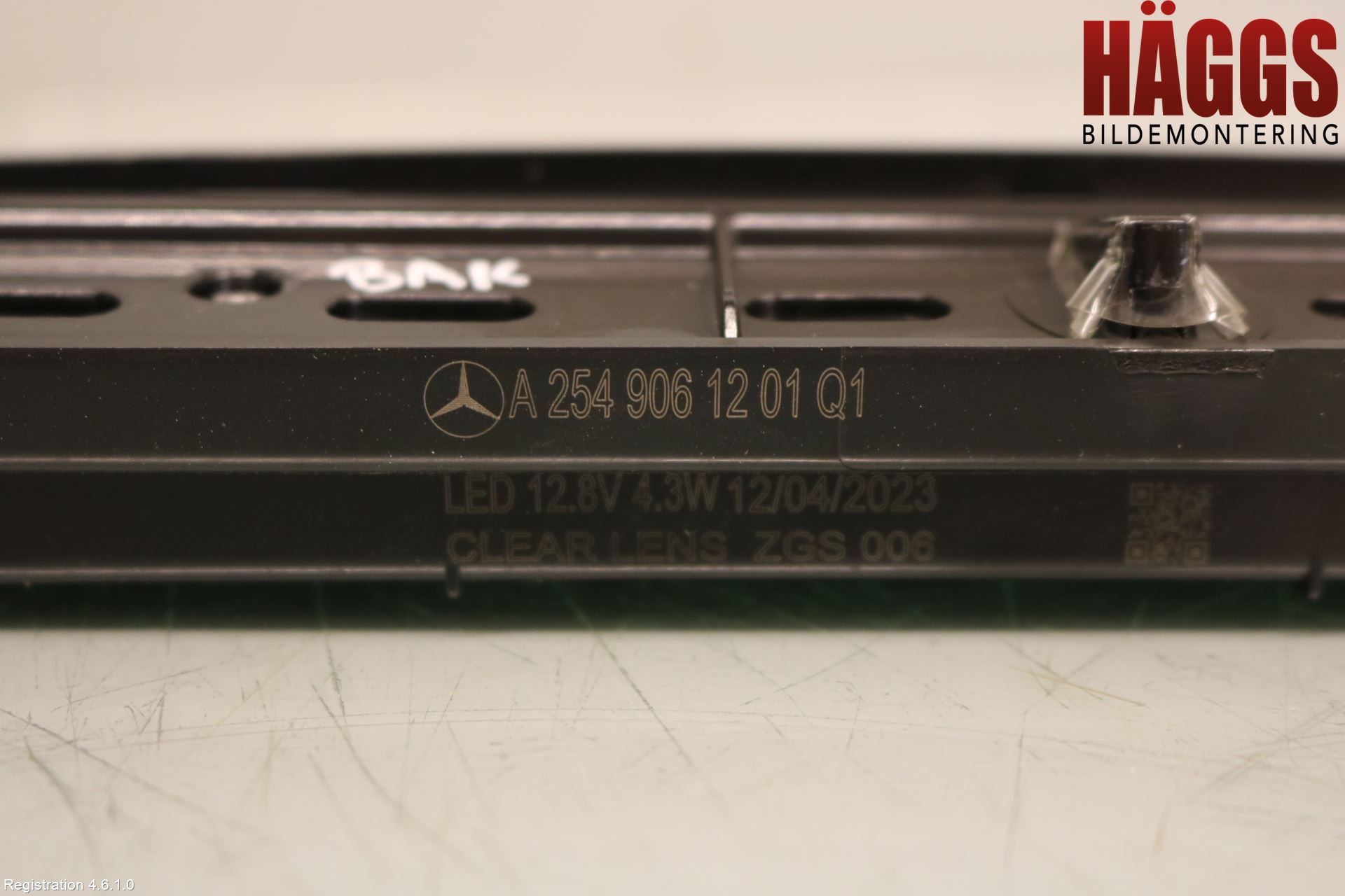 Mercedes-Benz MB GLC-KLASS (X254) 22- Bromsljus Bakruta