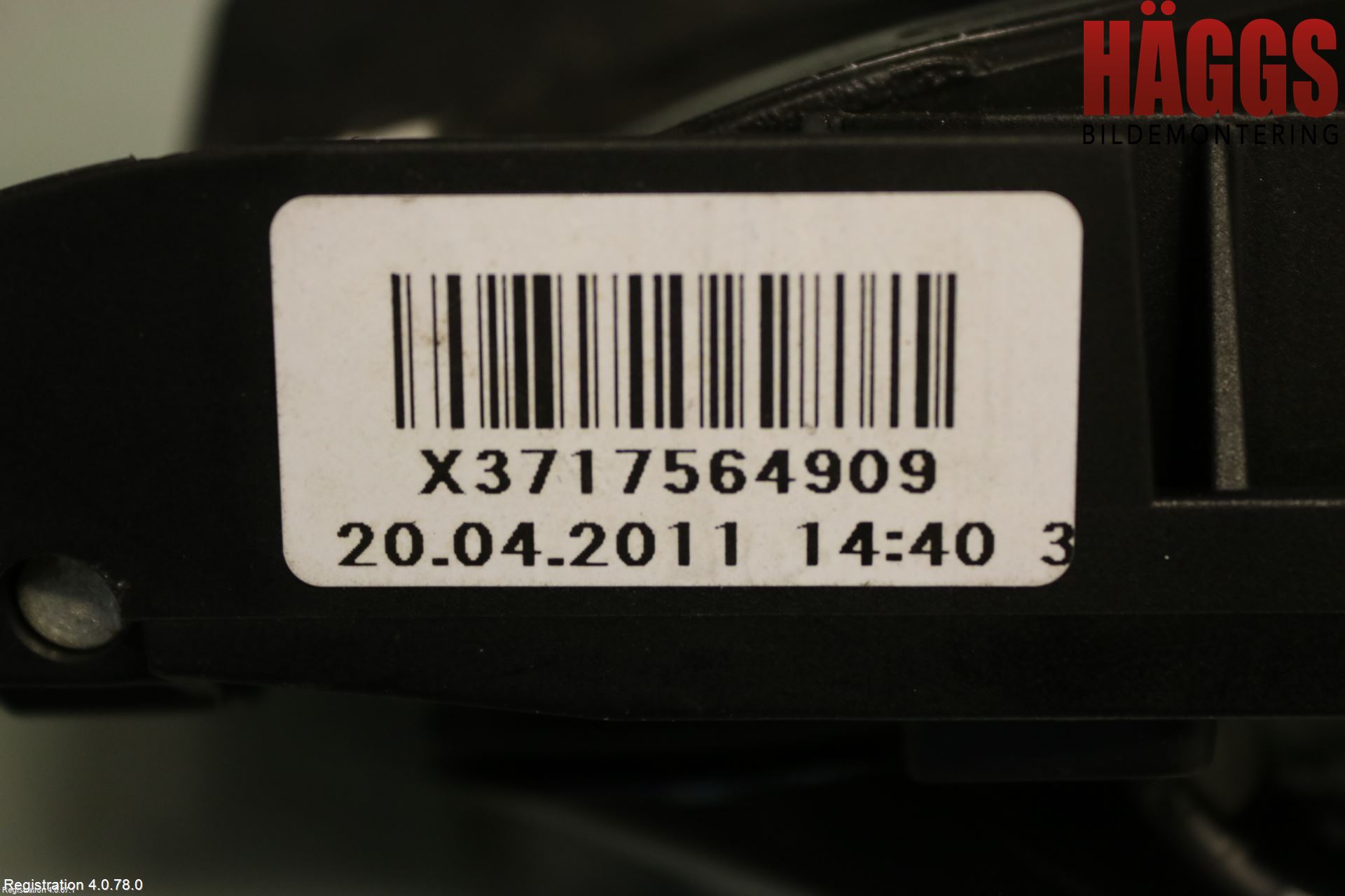 BMW 5 F10/F11/F18 09-17 Dörrhandtag Yttre Vä