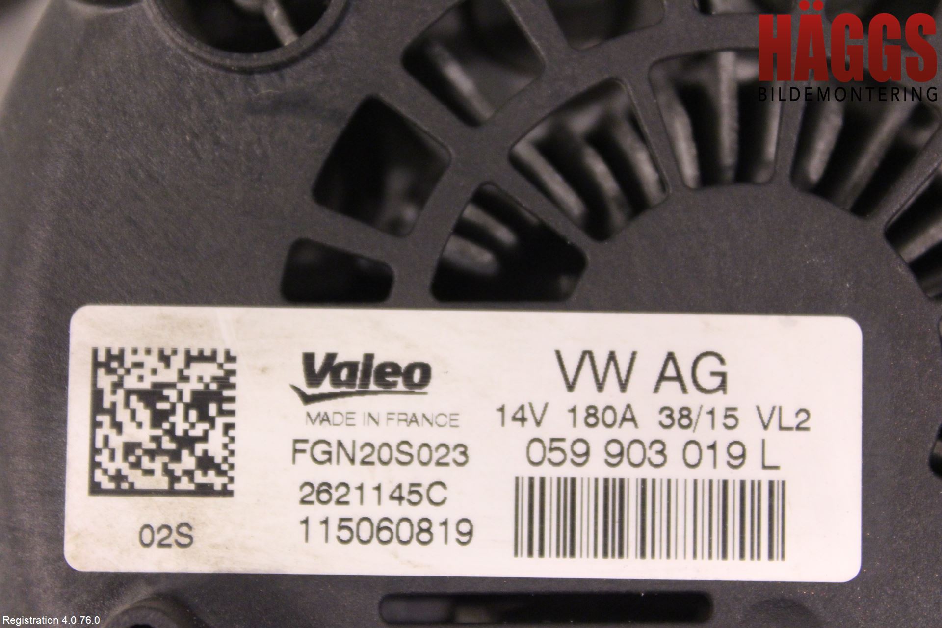 Audi A6/S6 4G 11-18 Generator
