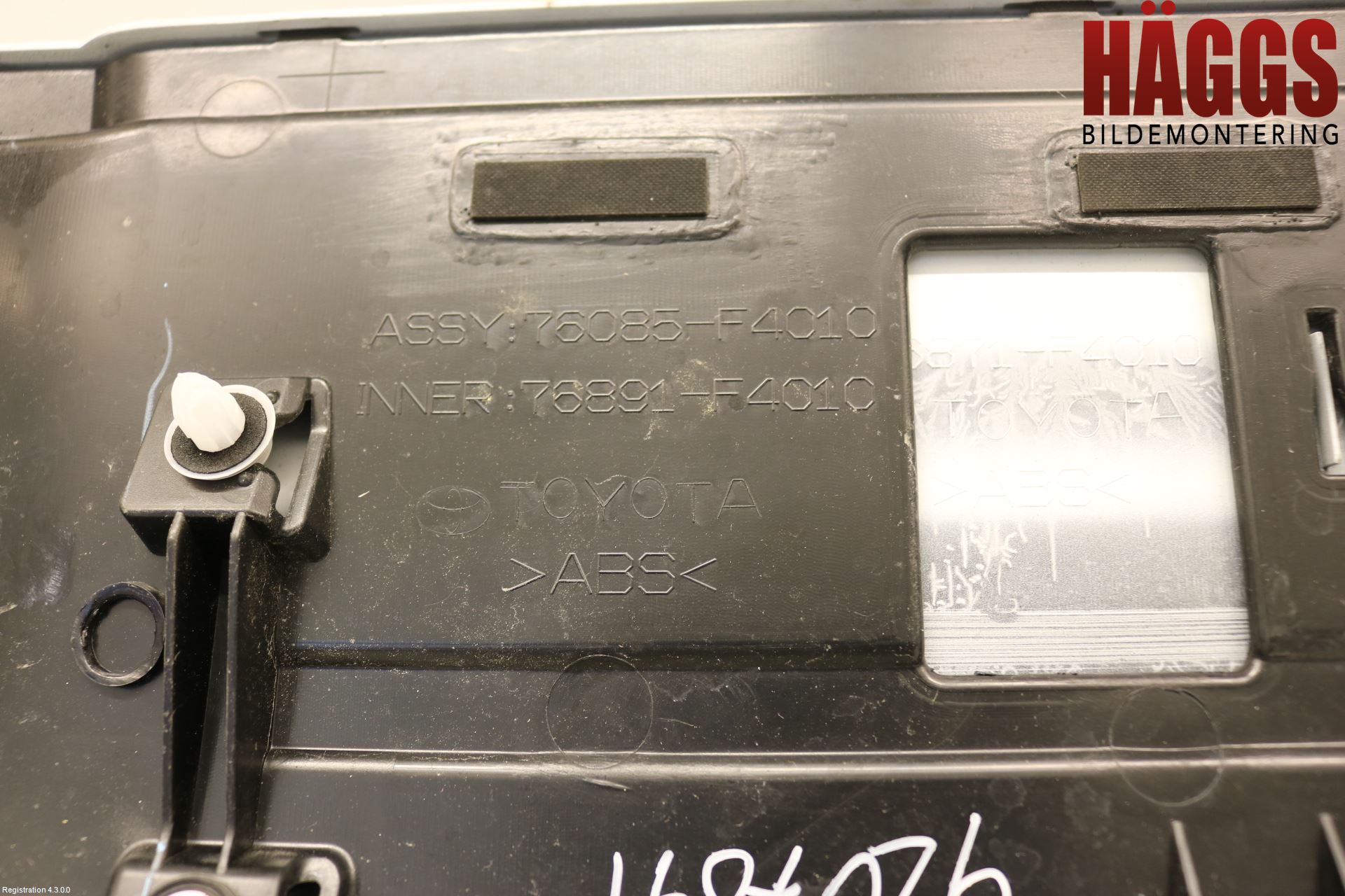 Toyota C-HR 16-23 Spoiler Baklucka