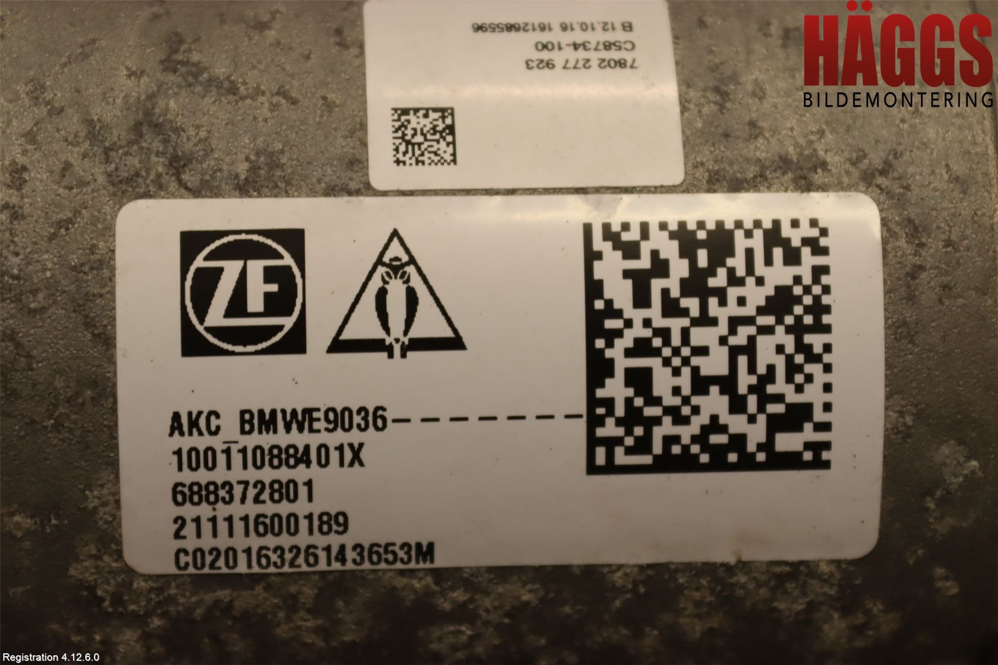 BMW 7 G11/G12 15-22 Styrväxel Bak