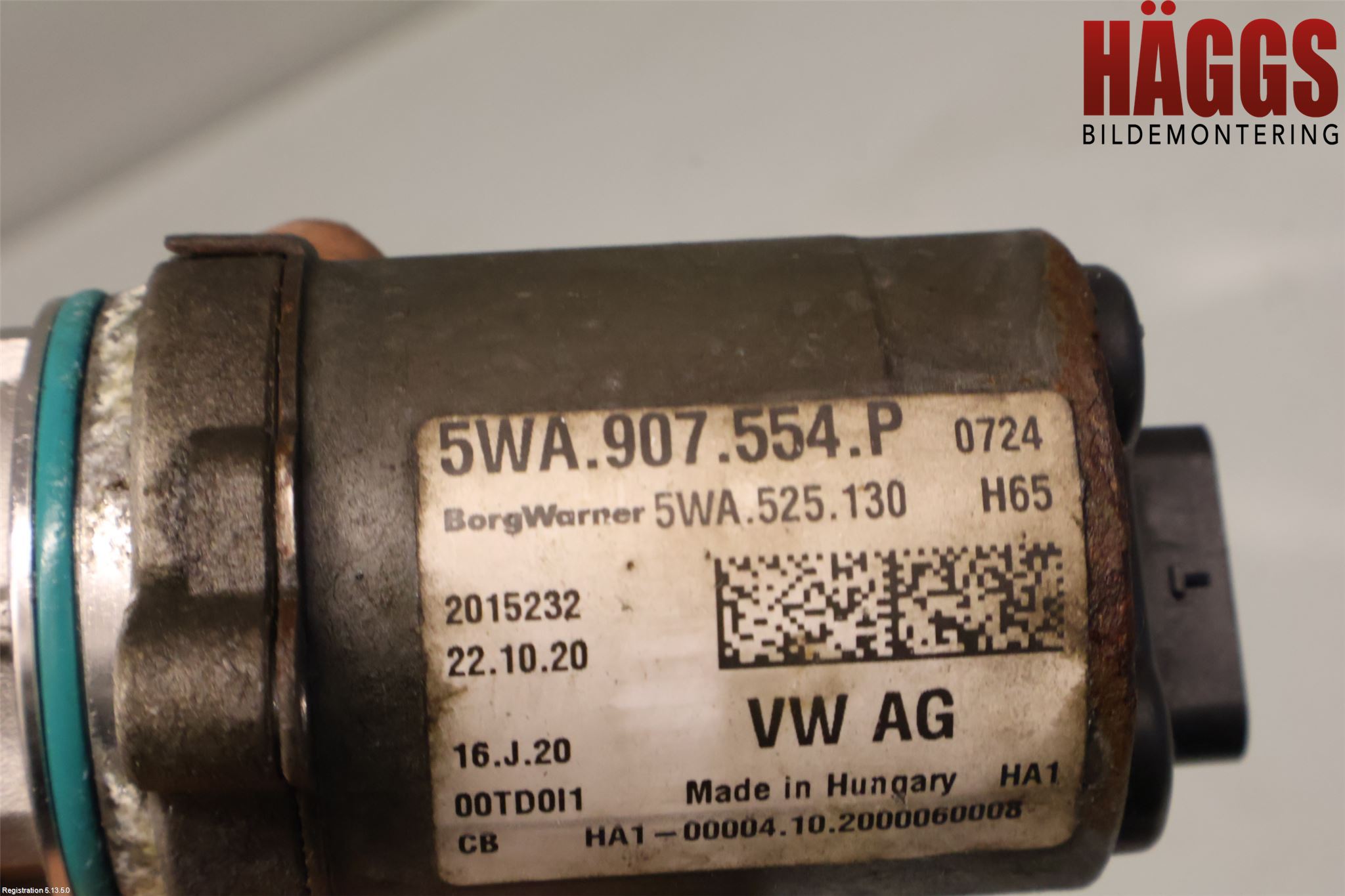 Volkswagen VW PASSAT 20-24 Oljepump Bakaxel