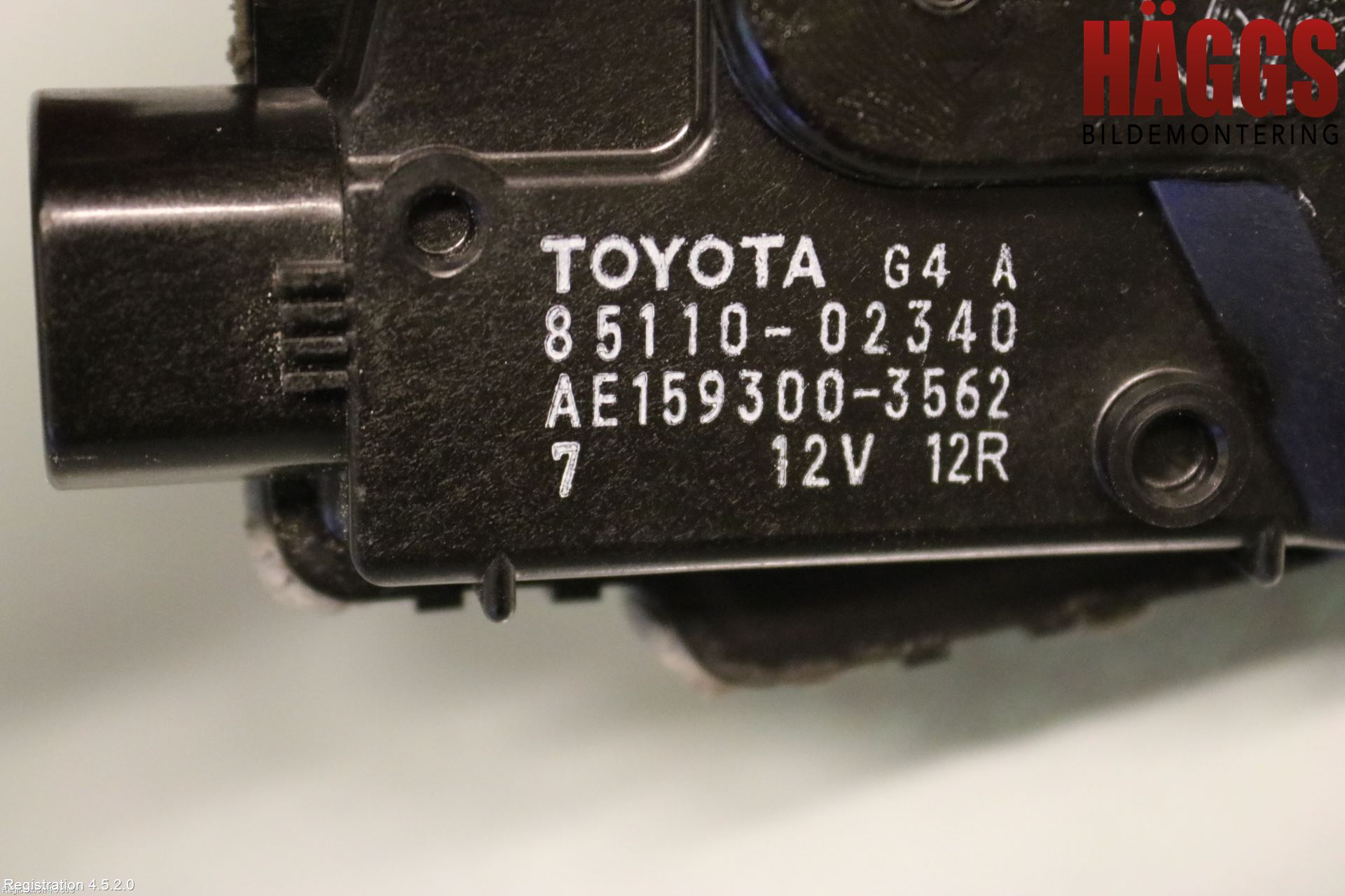 Toyota AURIS 13-19 Torkarmotor Vindruta