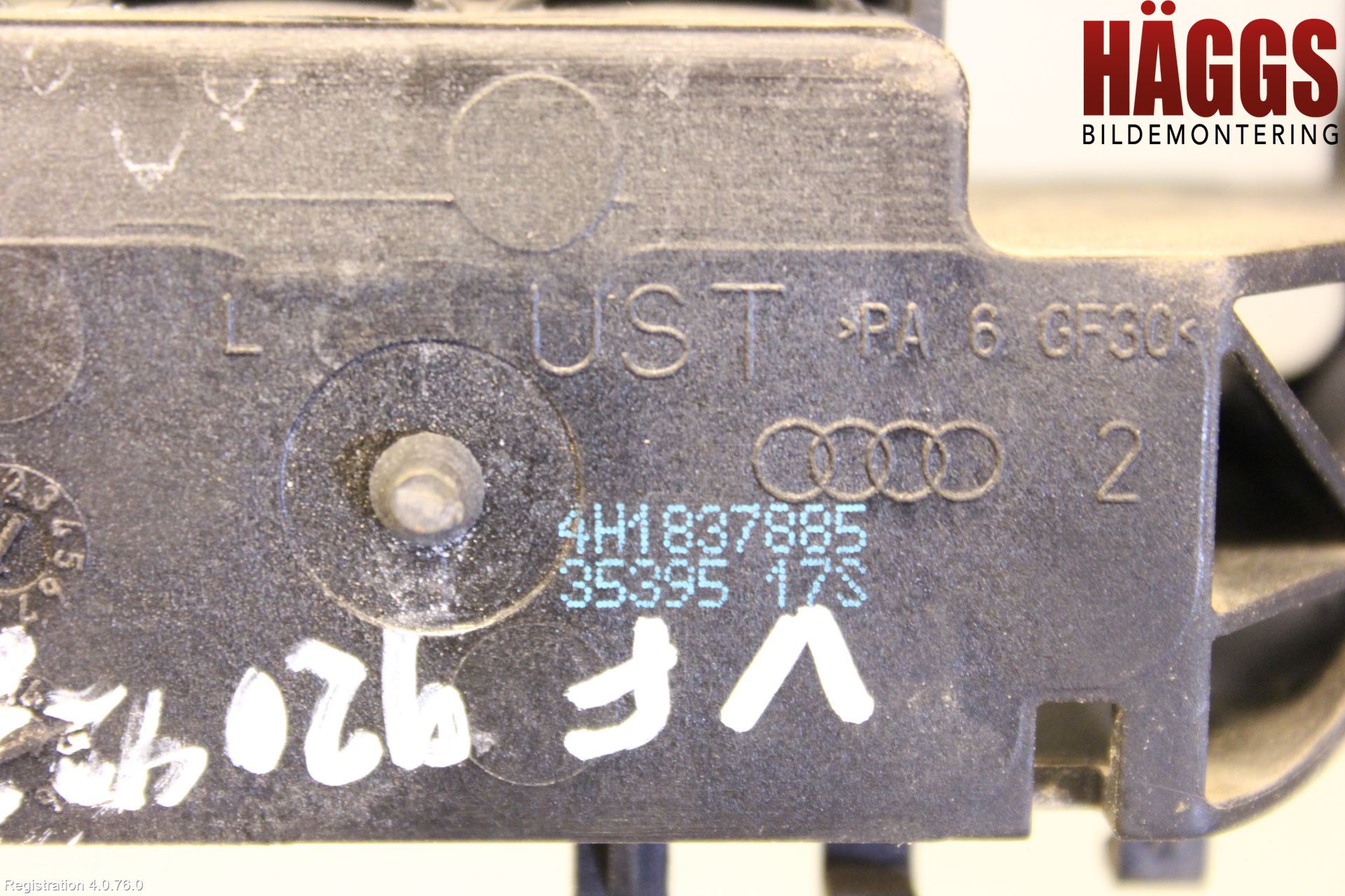 Audi A6/S6 4G 11-18 Dörrhandtag Yttre Vä