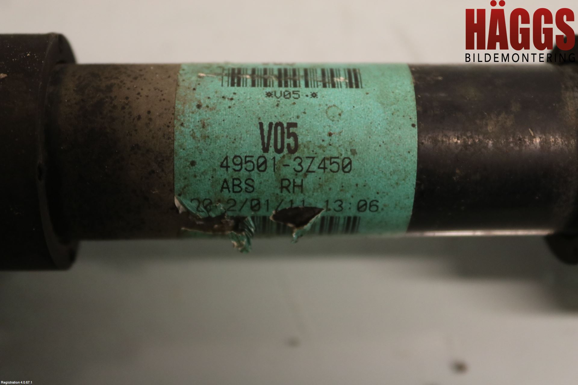 Hyundai i40 08-15 Drivaxel Fram Höger