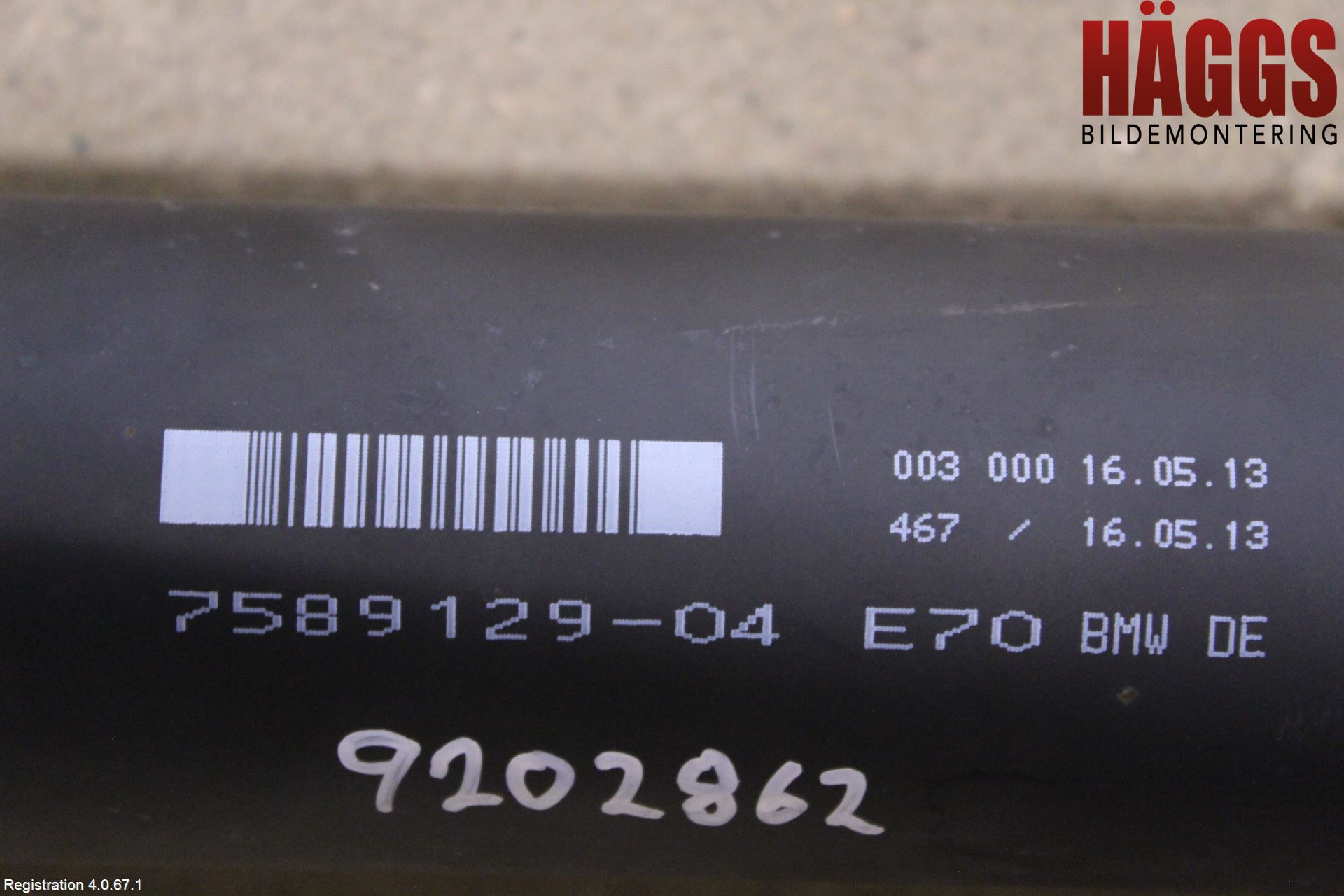 BMW X6 E71/E72   08-14 Mellanaxel Komp