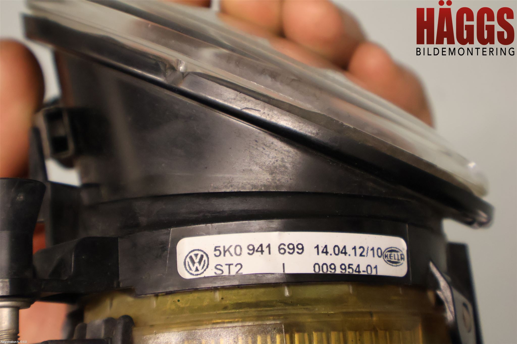 Volkswagen VW GOLF VI 09-13 Dimljus-Varselljus Fram