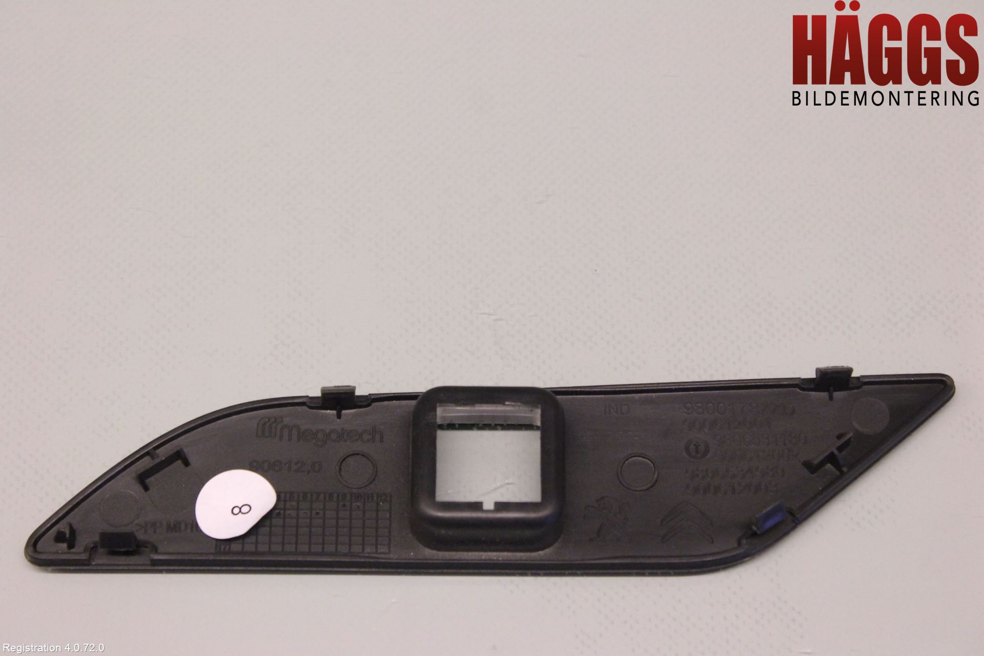 Citroen C4 PICASSO 14-18 Inredning Bakluckeklädsel