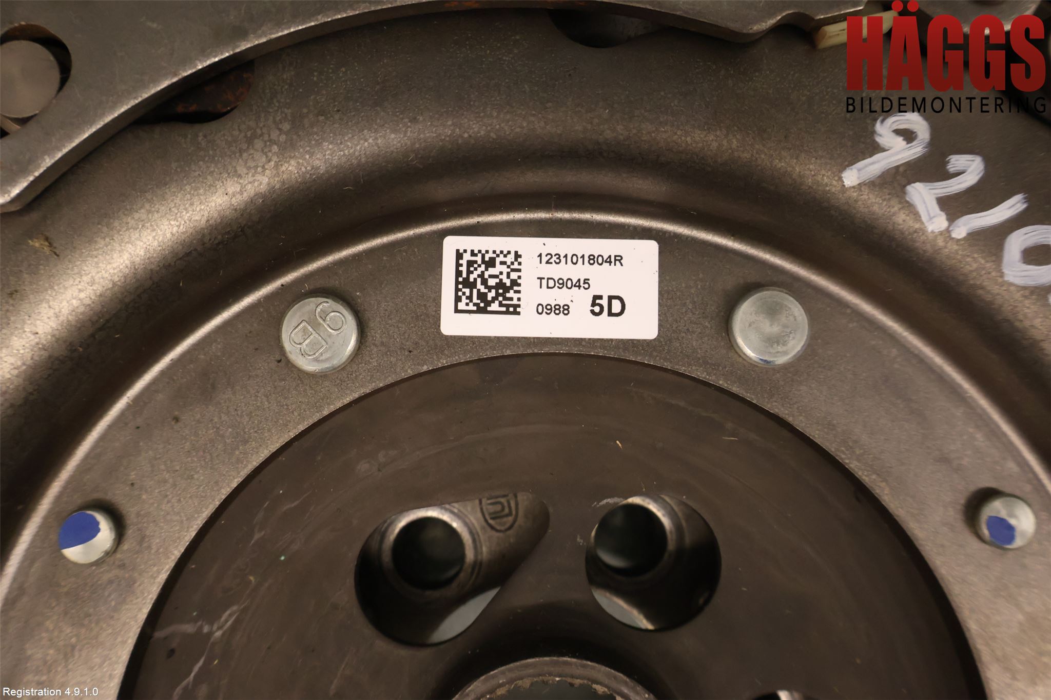 Nissan QASHQAI 17-21 Svänghjul Aut