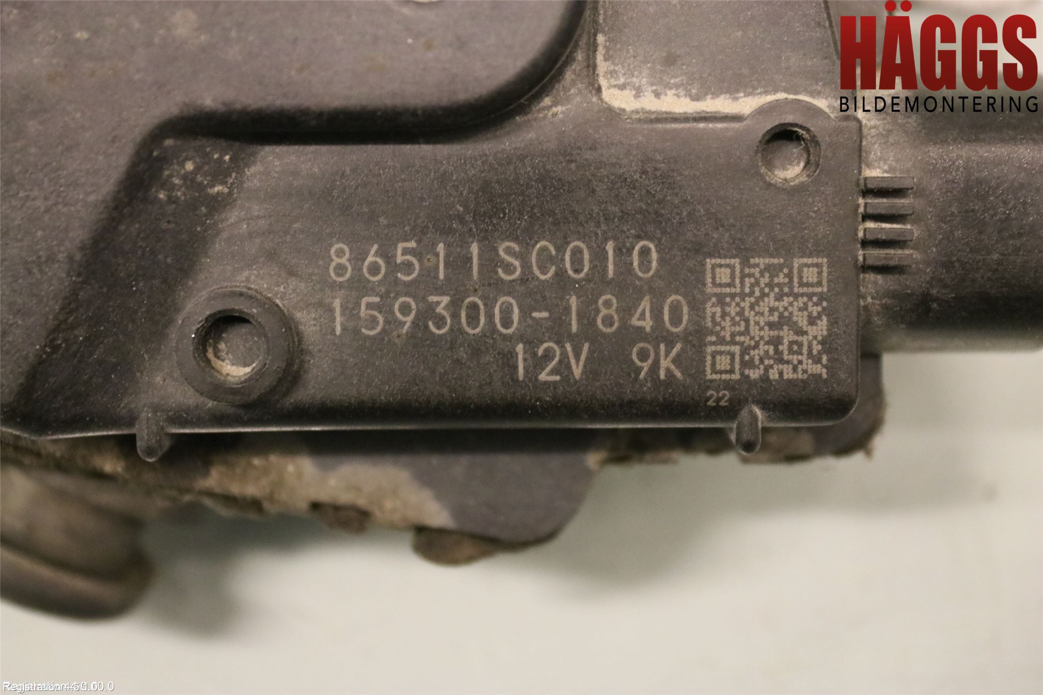 Subaru FORESTER SH  08-13 Torkarmotor Vindruta