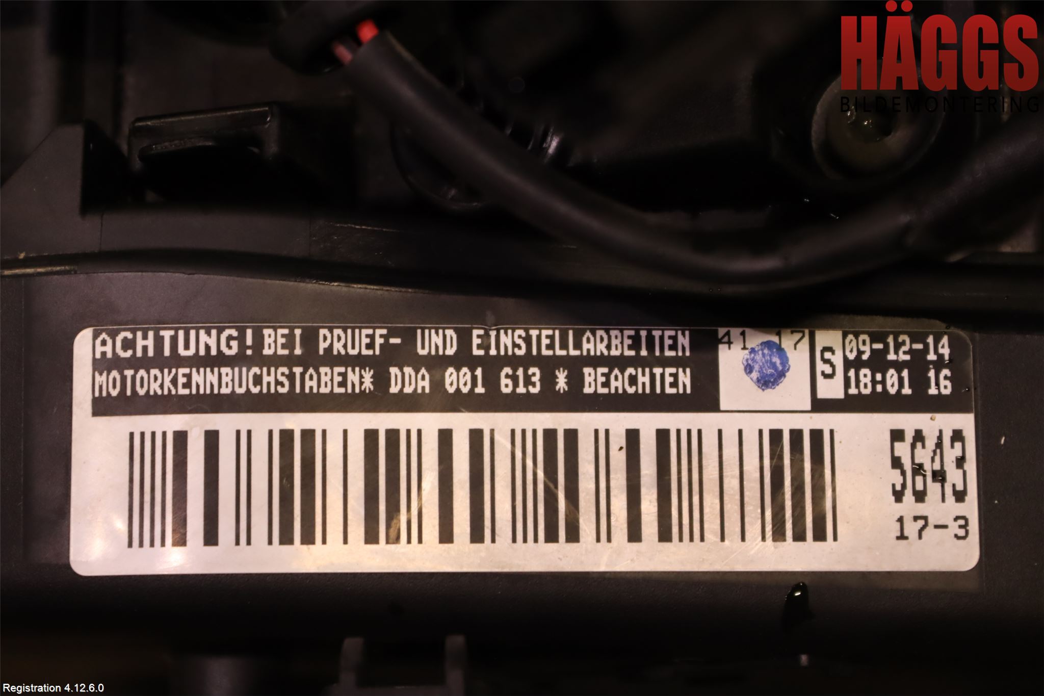 Volkswagen VW PASSAT 15-19 Motor Diesel