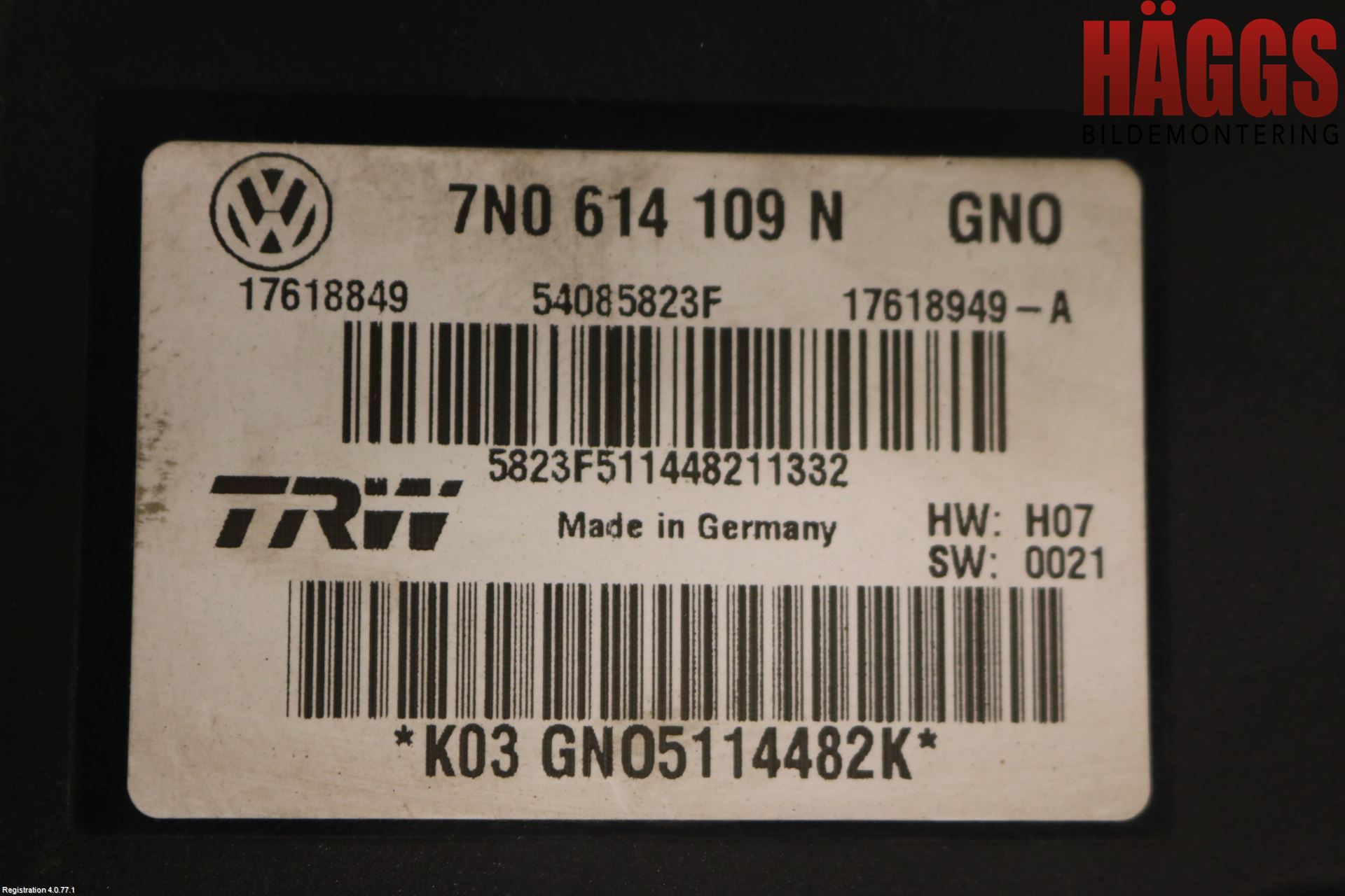 Volkswagen VW SHARAN 11- Abs Hydraulaggregat