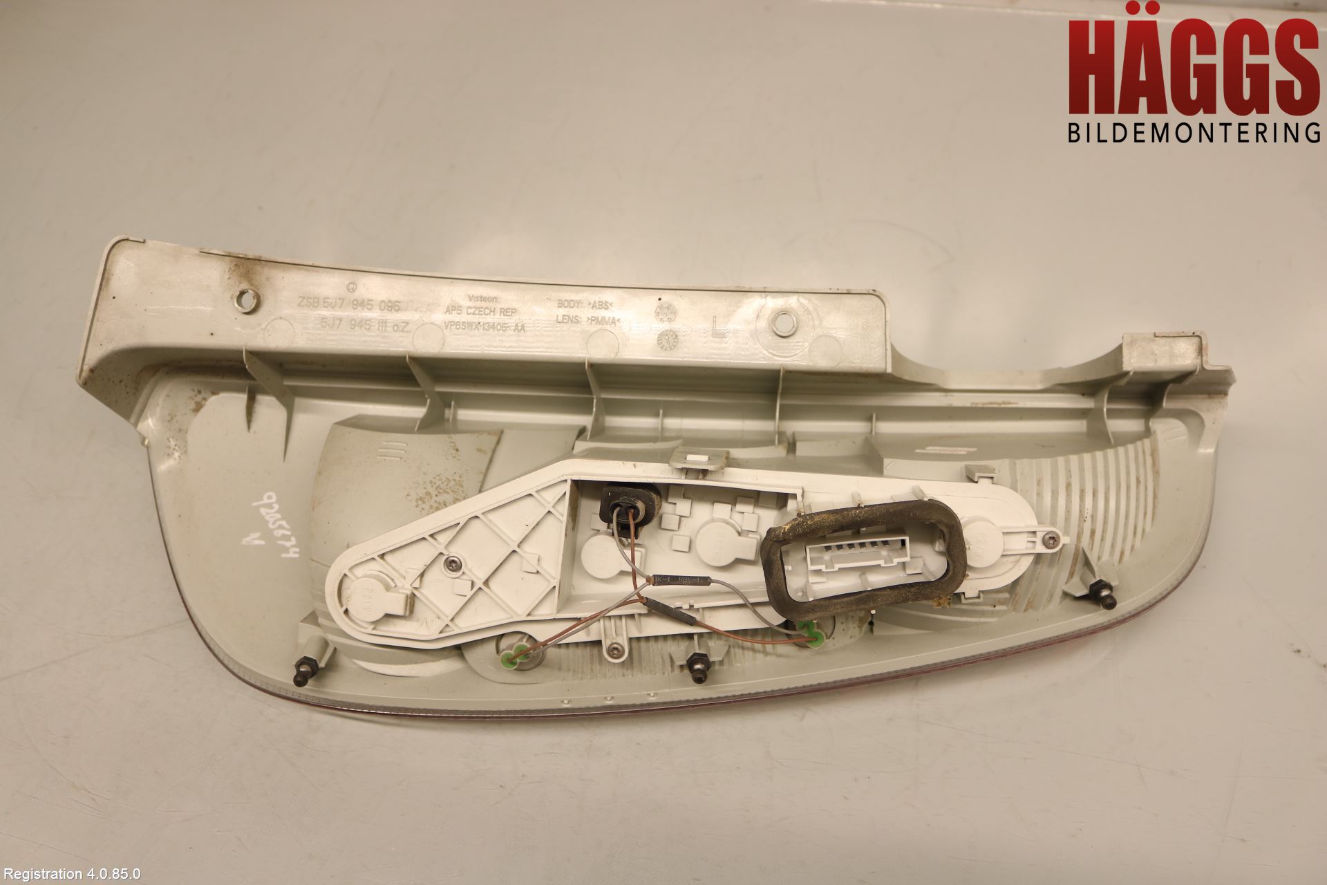 Skoda ROOMSTER Bakljus Vänster