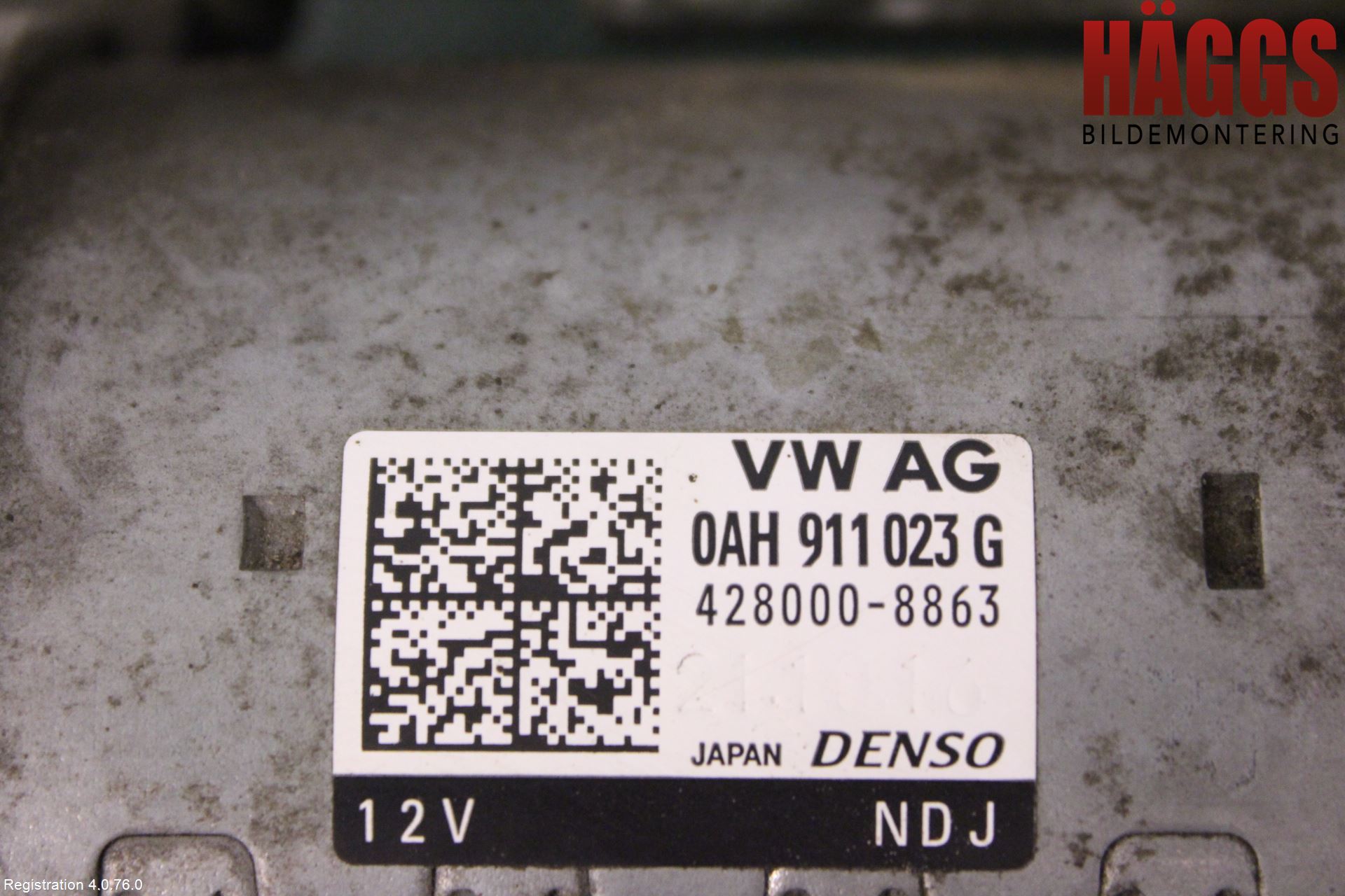 Volkswagen VW GOLF / E-GOLF VII 13-20 Startmotor