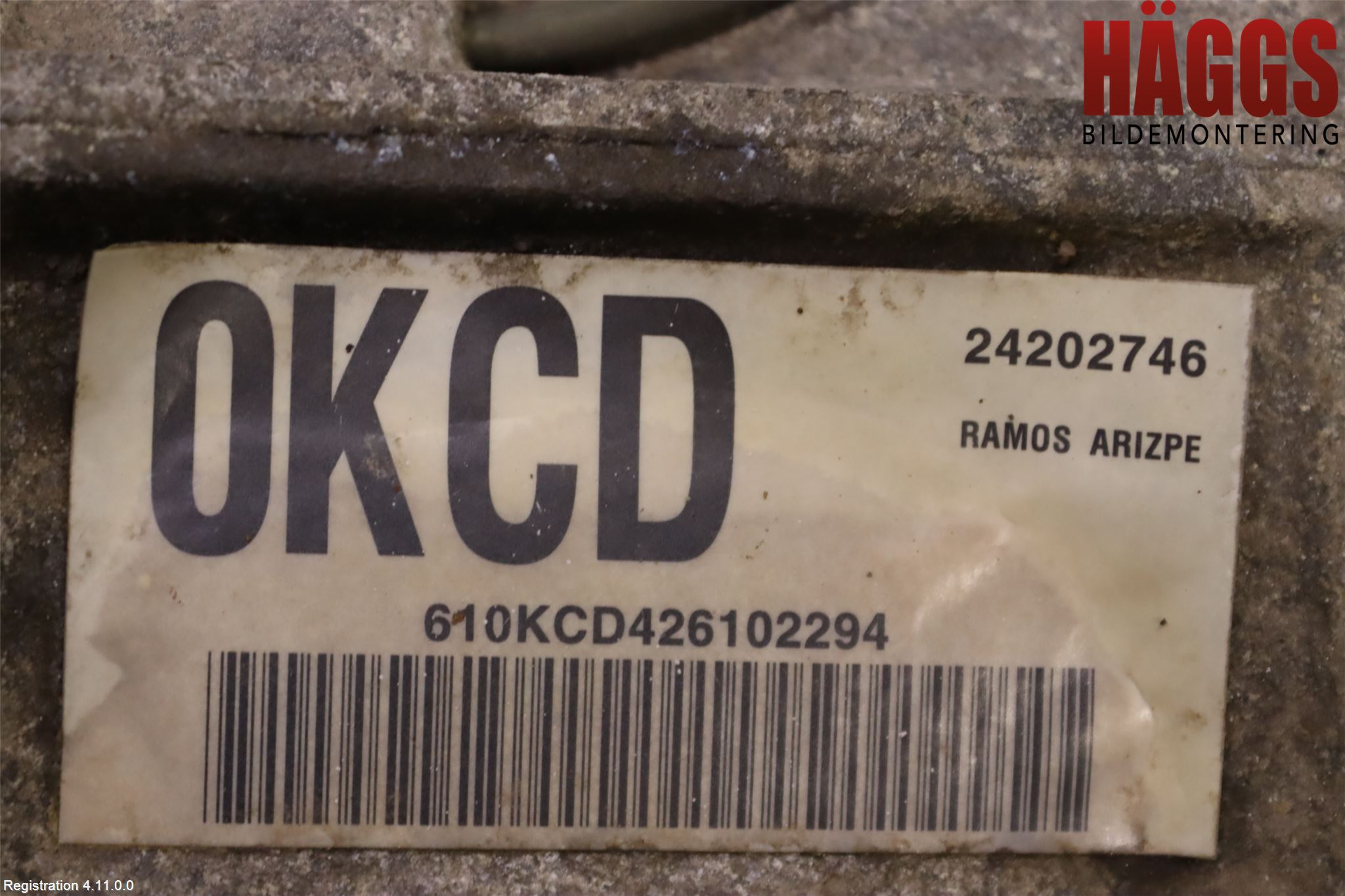 Chevrolet SILVERADO PICKUP Växellåda Automat