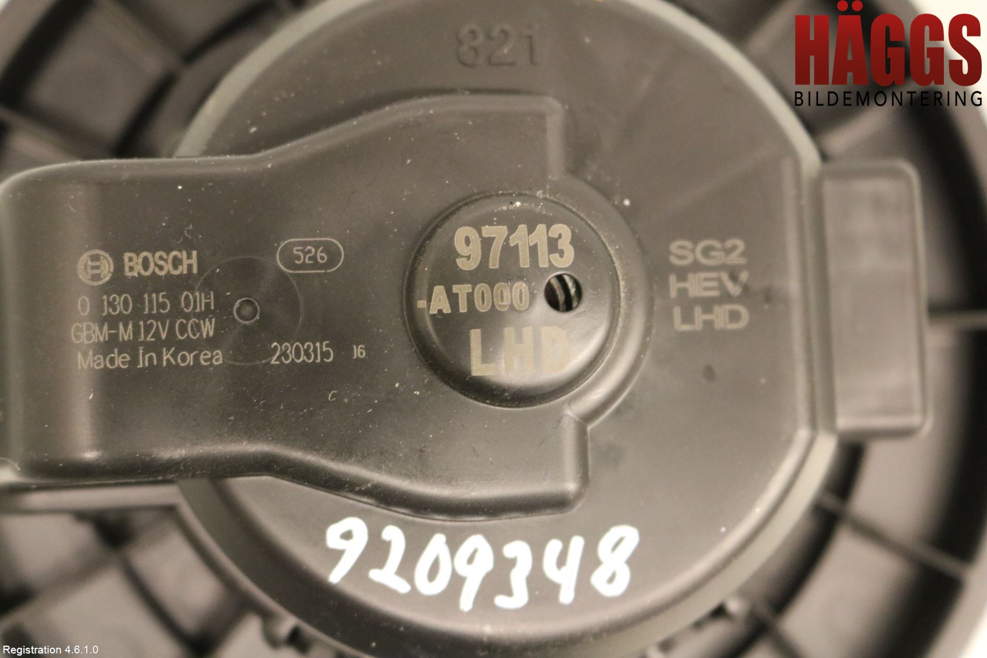 Kia NIRO (SG2) 23- Ac Värmefläkt